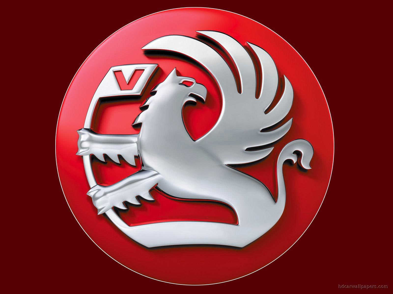 logo, grey, decor, round, 720P, vauxhall, cars, v, red, HD Wallpaper