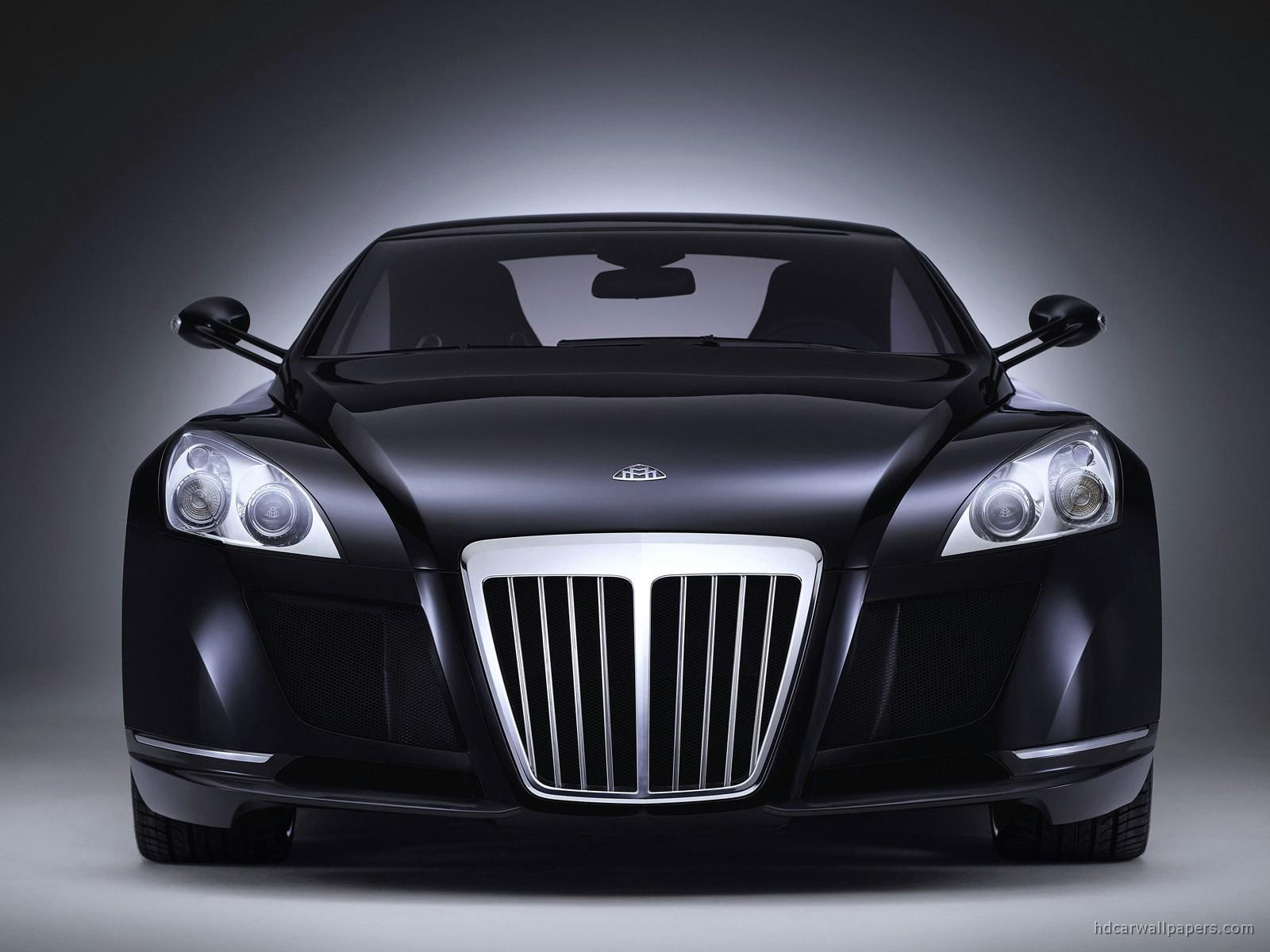 black, exelero, 720P, car, maybach, cars, HD Wallpaper