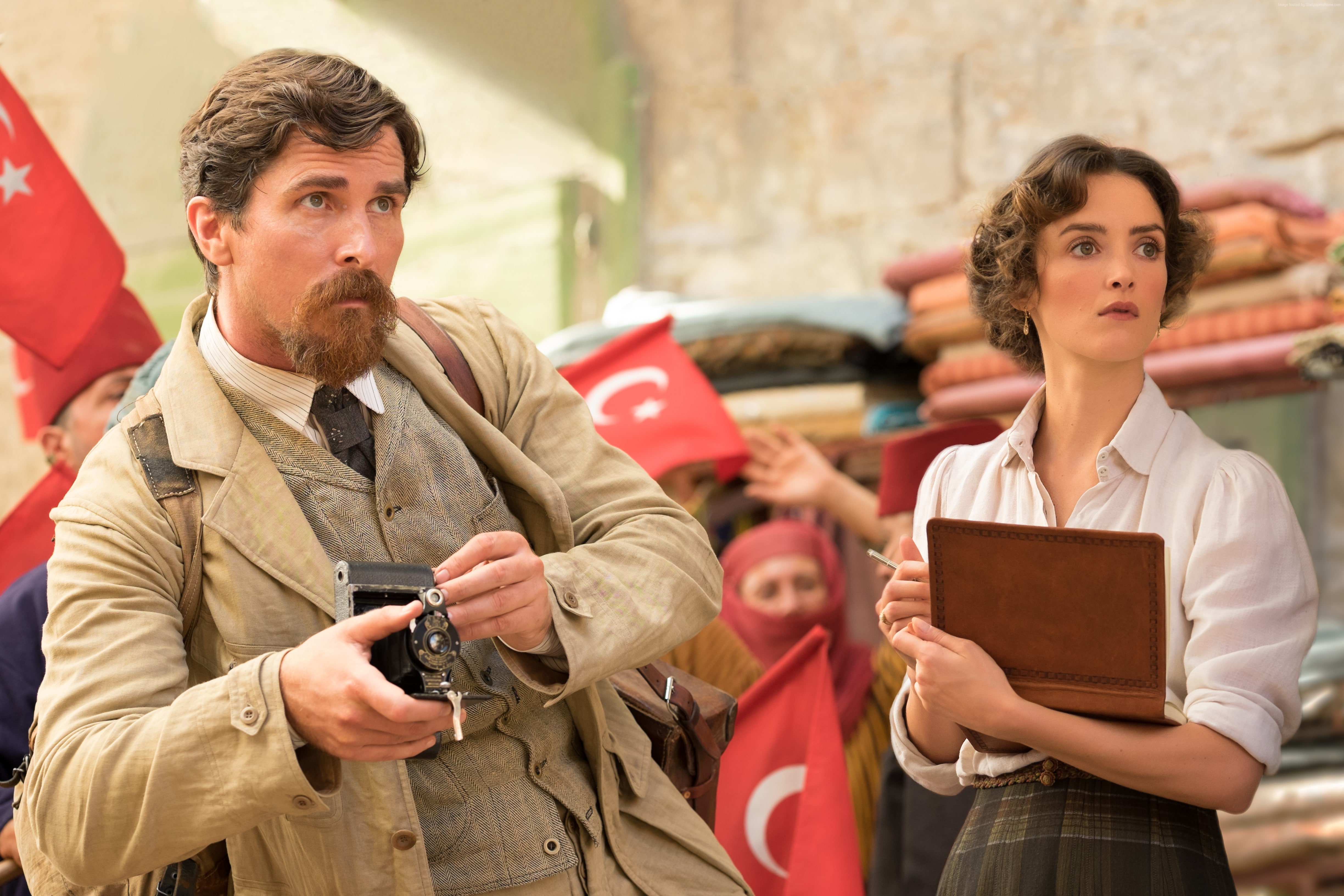 Christian Bale, 4K, The Promise, best movies, HD Wallpaper