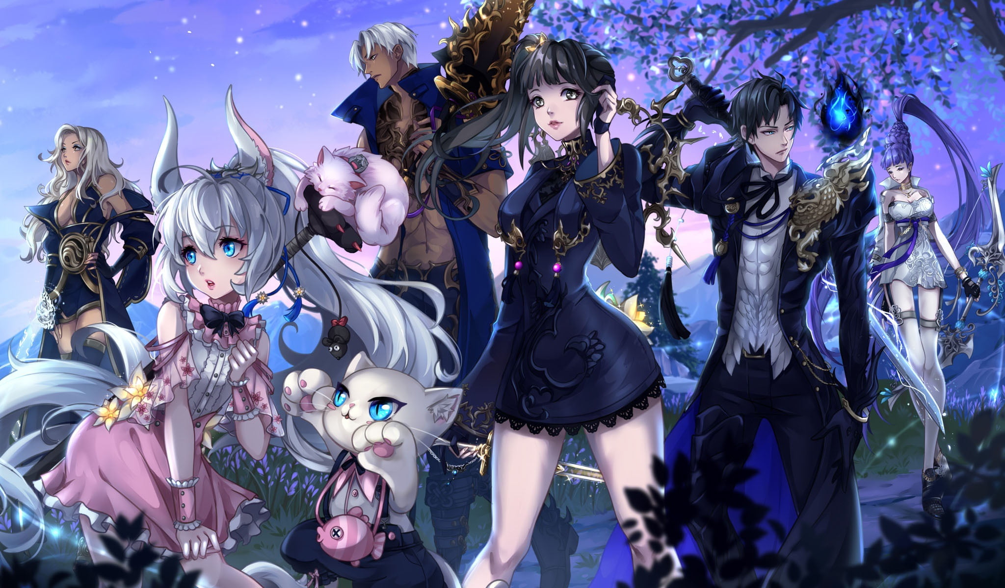 bns, the game, 1080P, blade and soul, HD Wallpaper