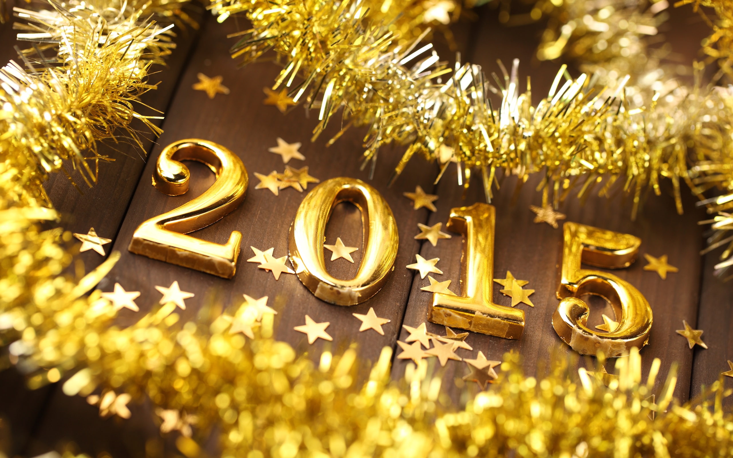 2K, gold, letter, freestanding, Year, Christmas, New, 2015, colored, Golden, HD Wallpaper