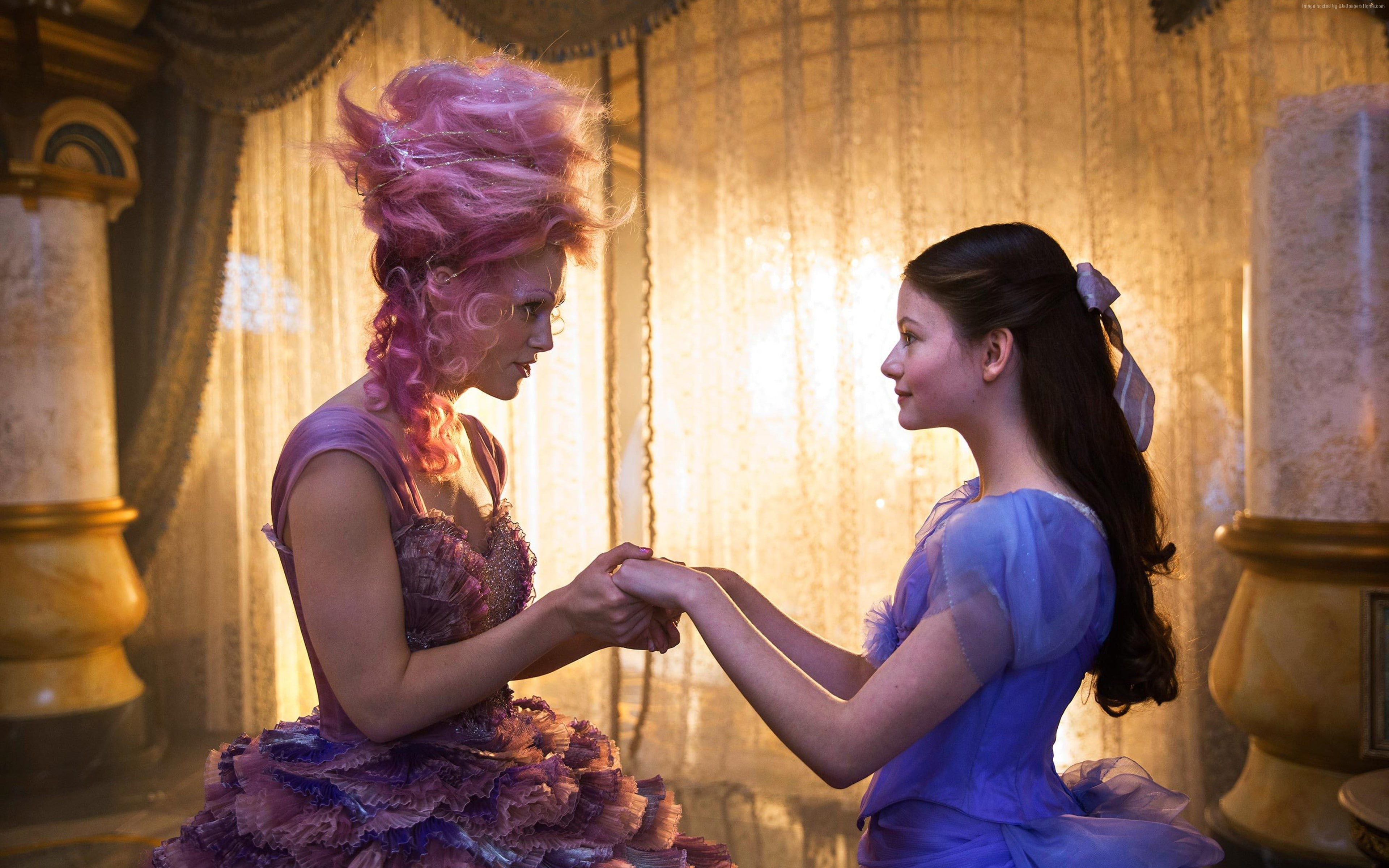 4K, The Nutcracker And The Four Realms, 4k, Keira Knightley, Mackenzie Foy, HD Wallpaper