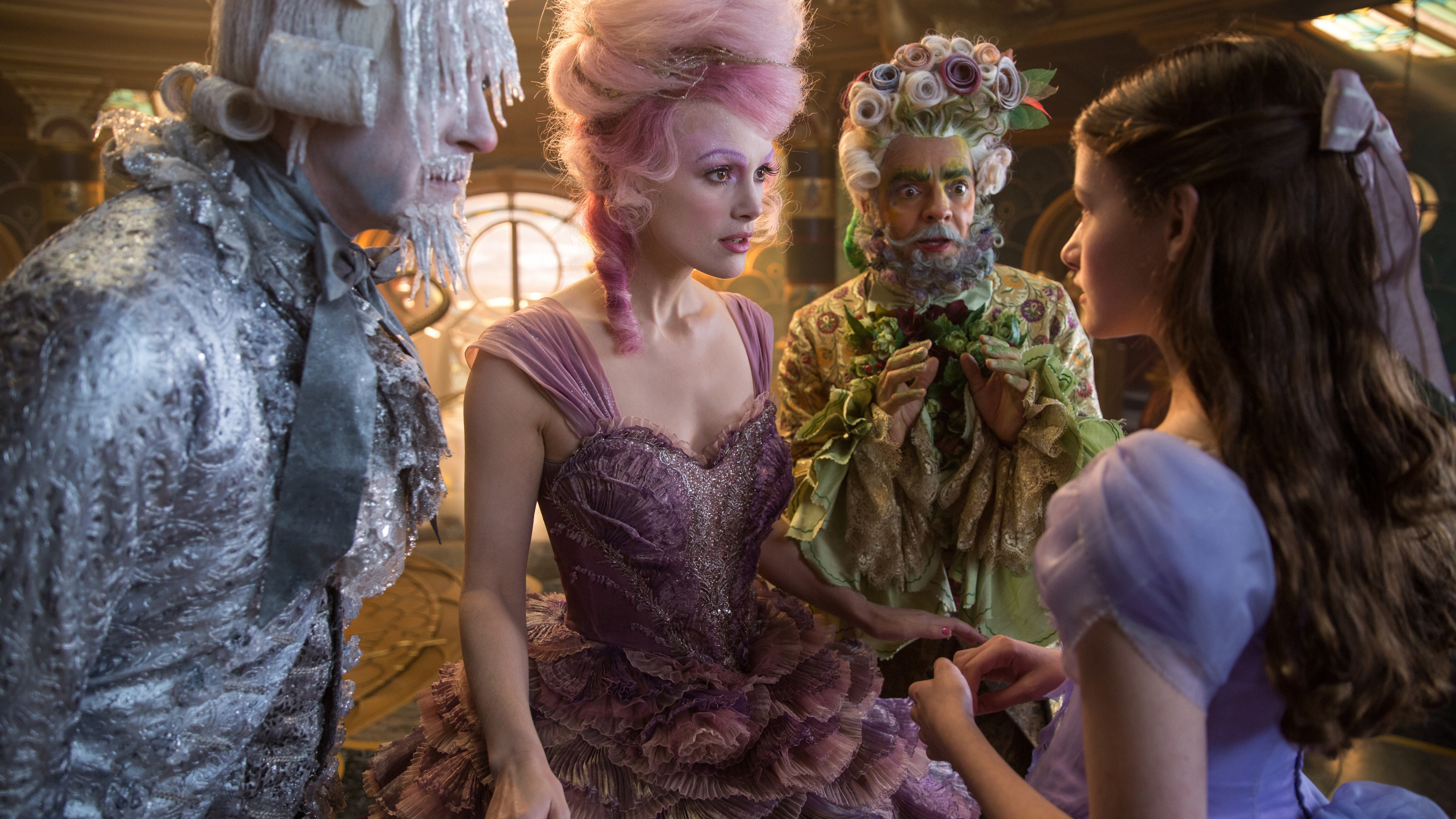 Mackenzie Foy, Keira Knightley, 5k, 5K, Richard E. Grant, Eugenio Derbez, The Nutcracker And The Four Realms, HD Wallpaper