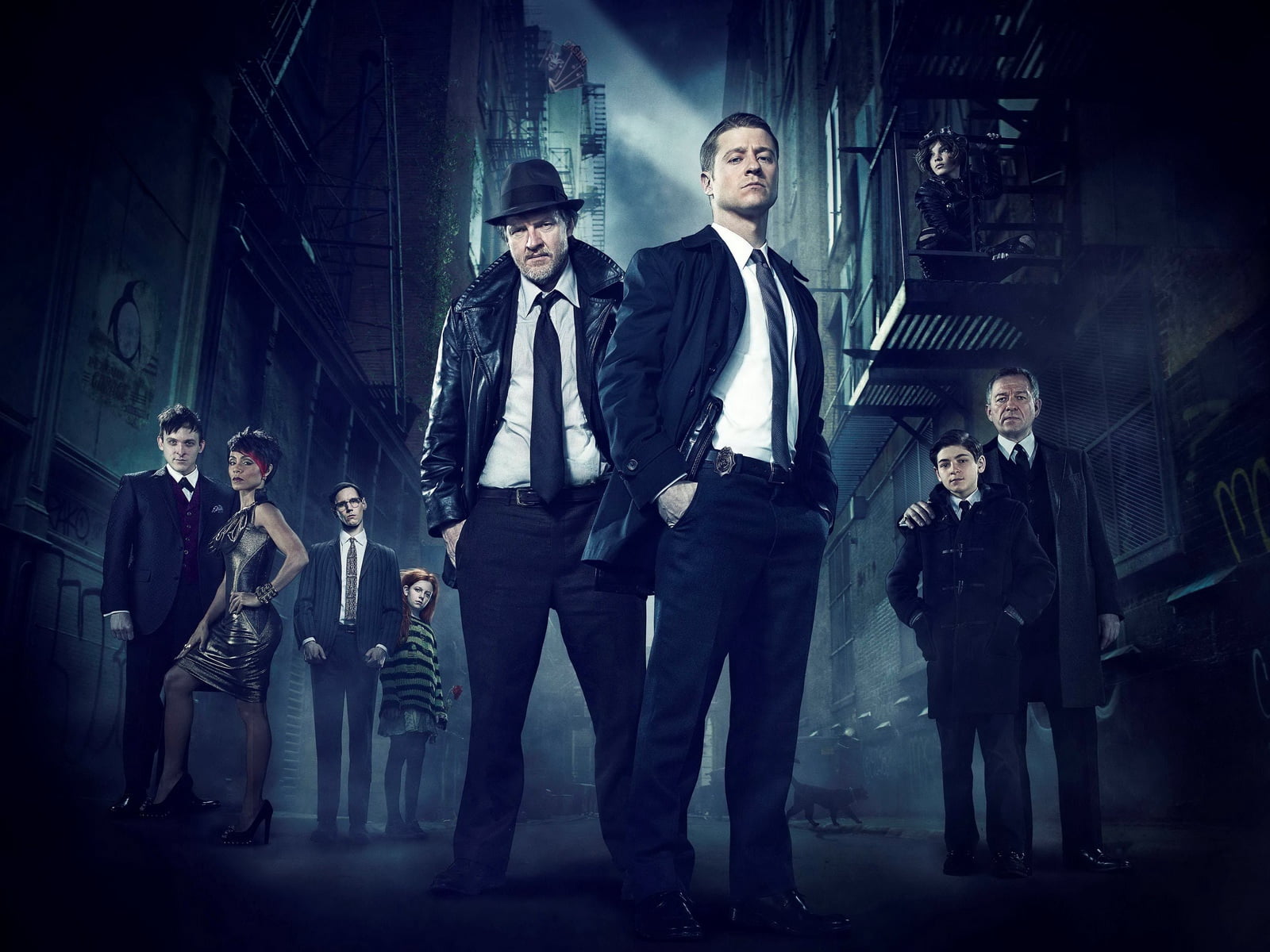 business Person, fashion, coworker, 720P, indoors, professional Occupation, togetherness, suit, s, 2014, gotham, men, business, standing, dark, adult, HD Wallpaper