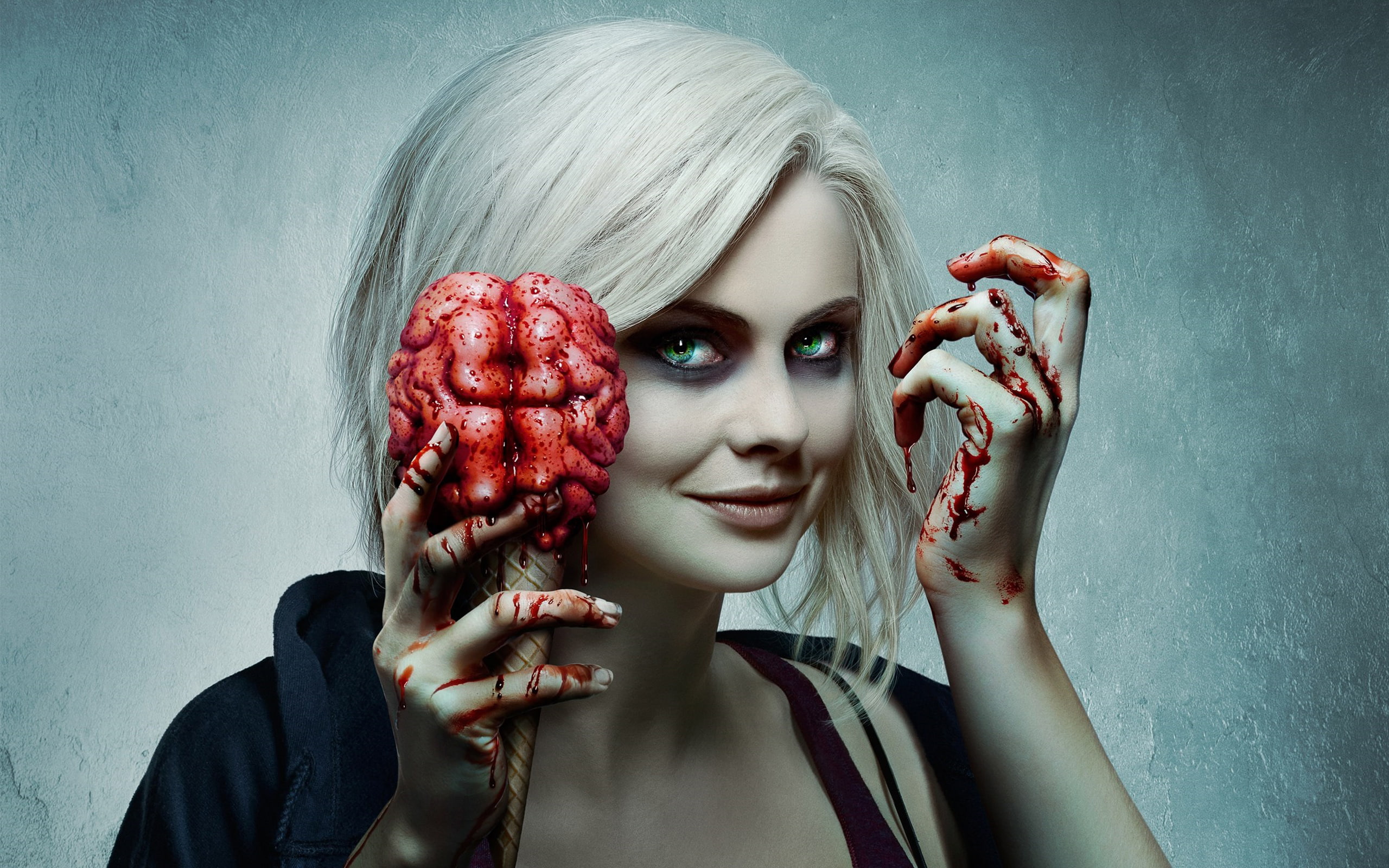 tv, series, izombie, 2K, HD Wallpaper