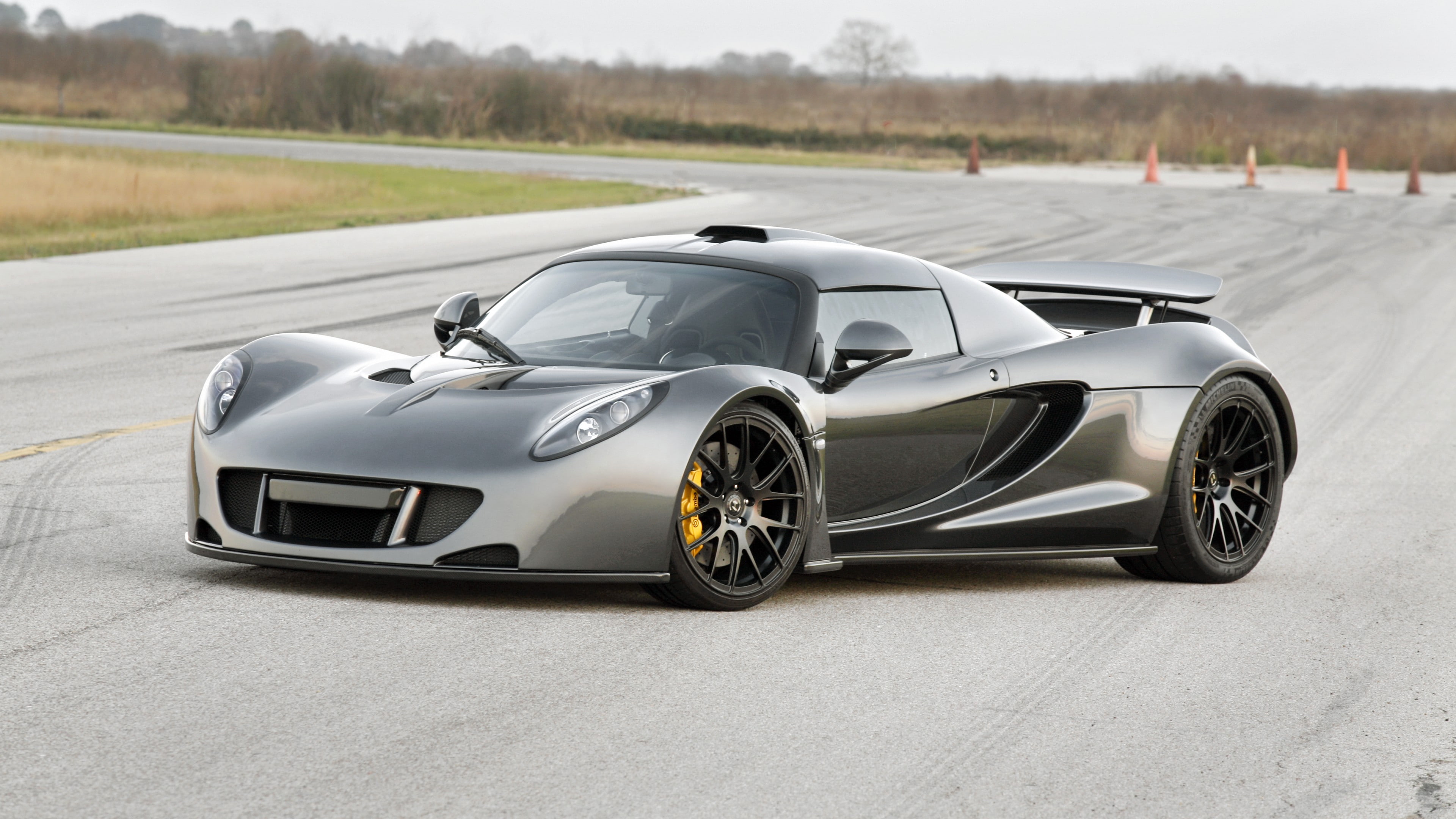 Worlds Fastest Edition, test drive, Hennessey Performance Engineering, Lotus Exige, supercar, 4K, Hennessey Venom GT, roadster, HD Wallpaper