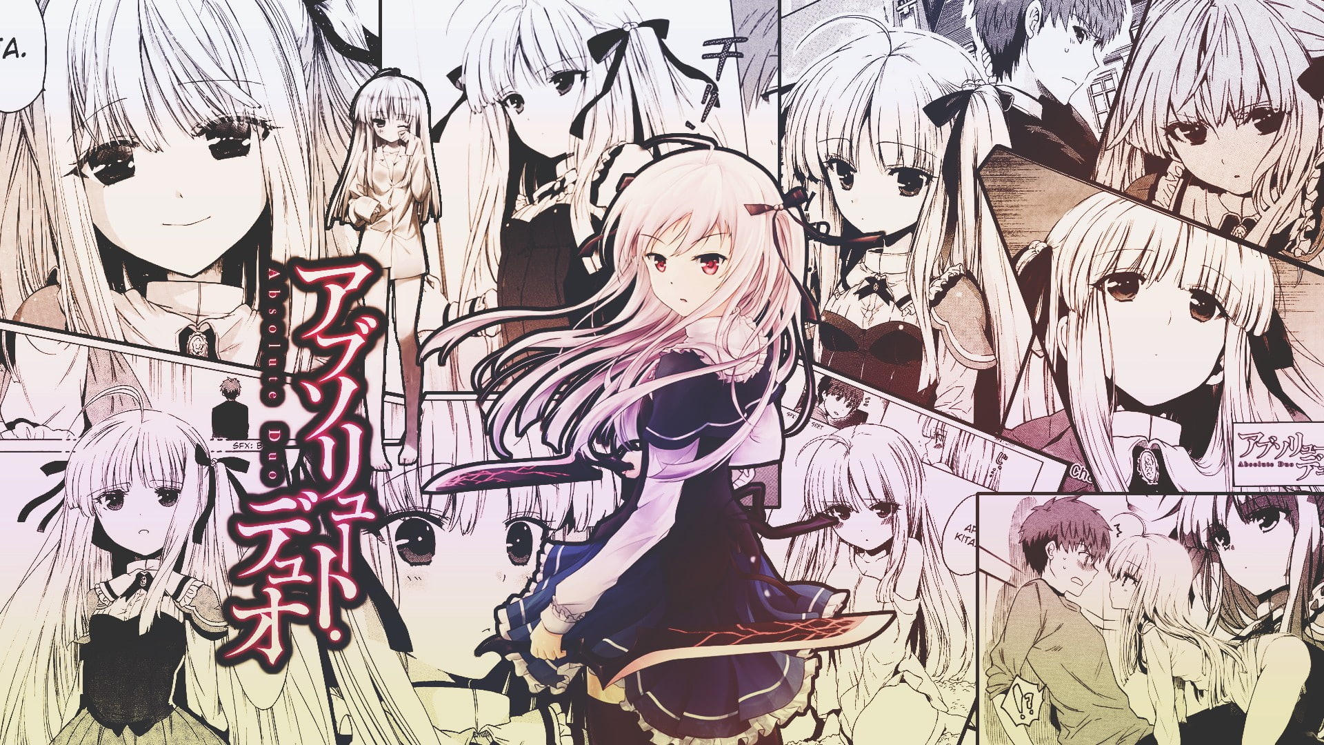 Absolute Duo, anime girls, 1080P, Sigtuna Julie, HD Wallpaper