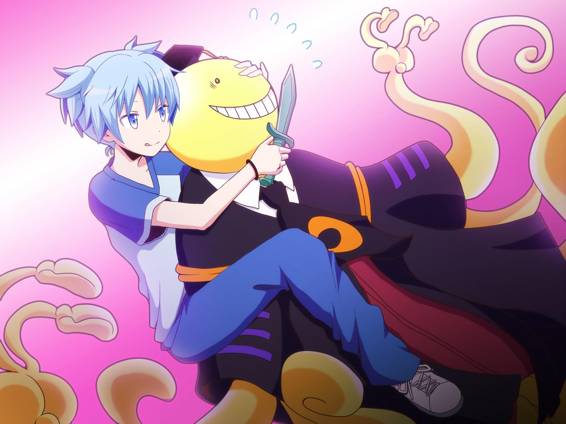1080P, assassination classroom, HD Wallpaper