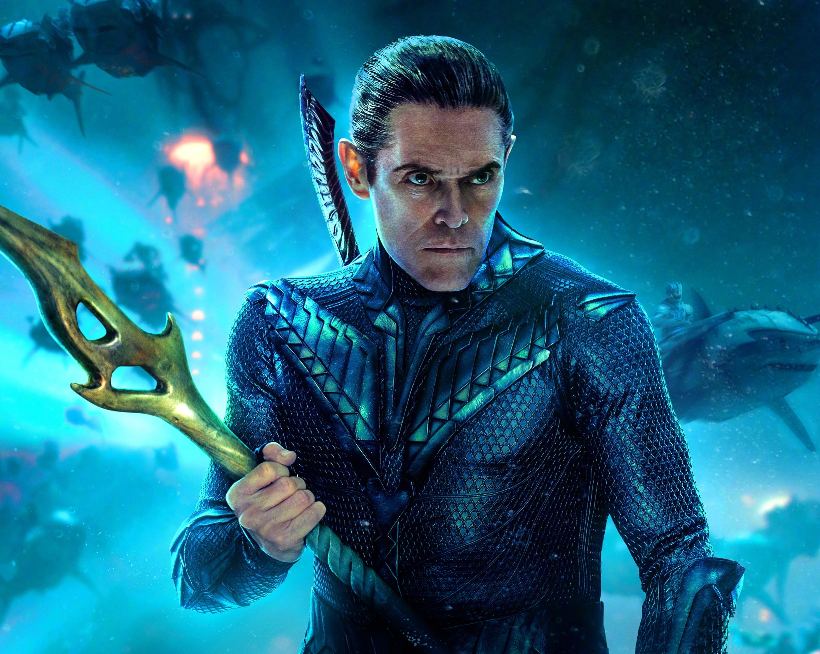 Willem Dafoe, Movie, Aquaman, 2K, HD Wallpaper