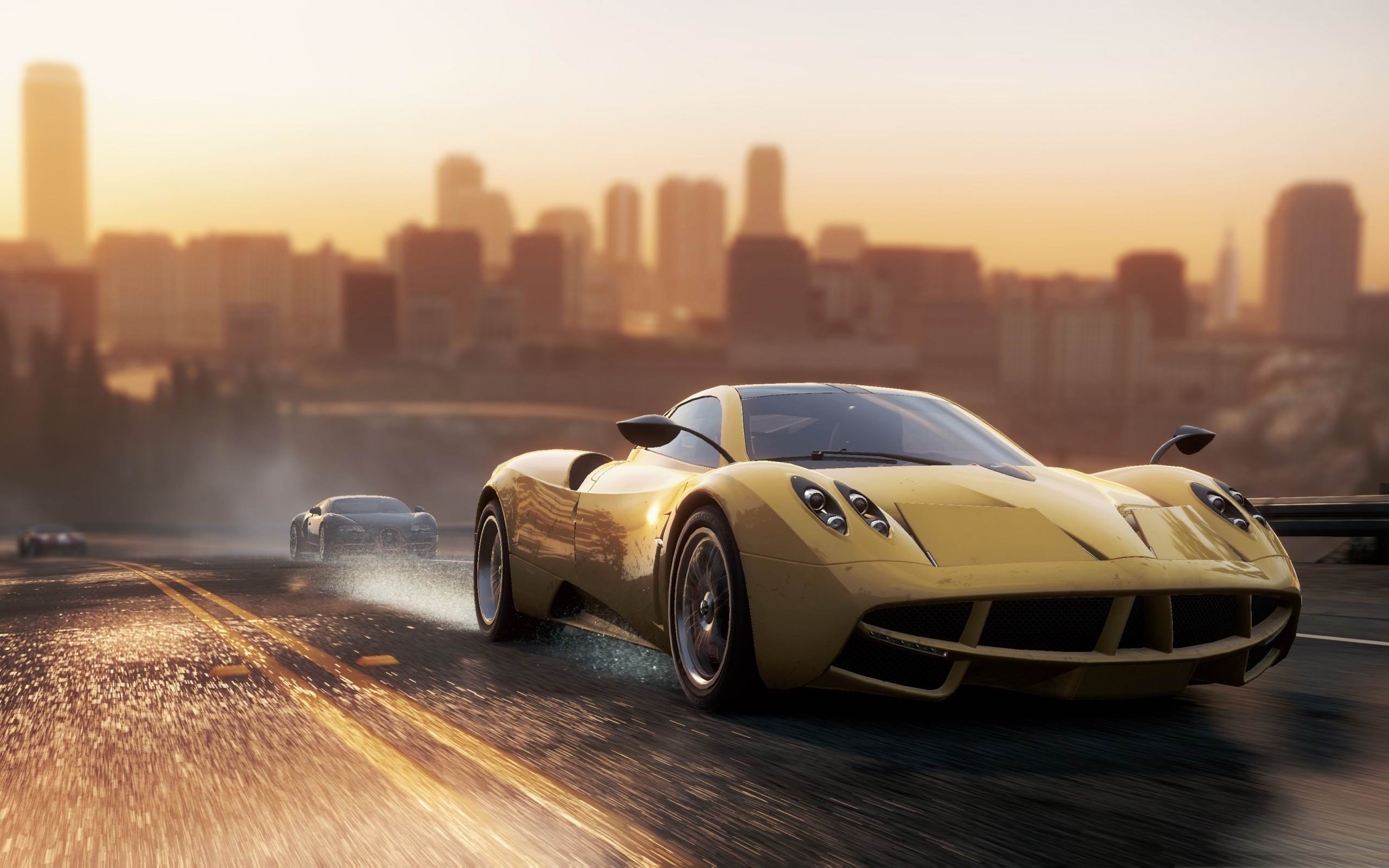 road, hd, speed, architecture, built structure, wanted, clear sky, popular, skyscraper, cityscape, wallpap, no people, motion, luxury, need, focus on foreground, HD Wallpaper