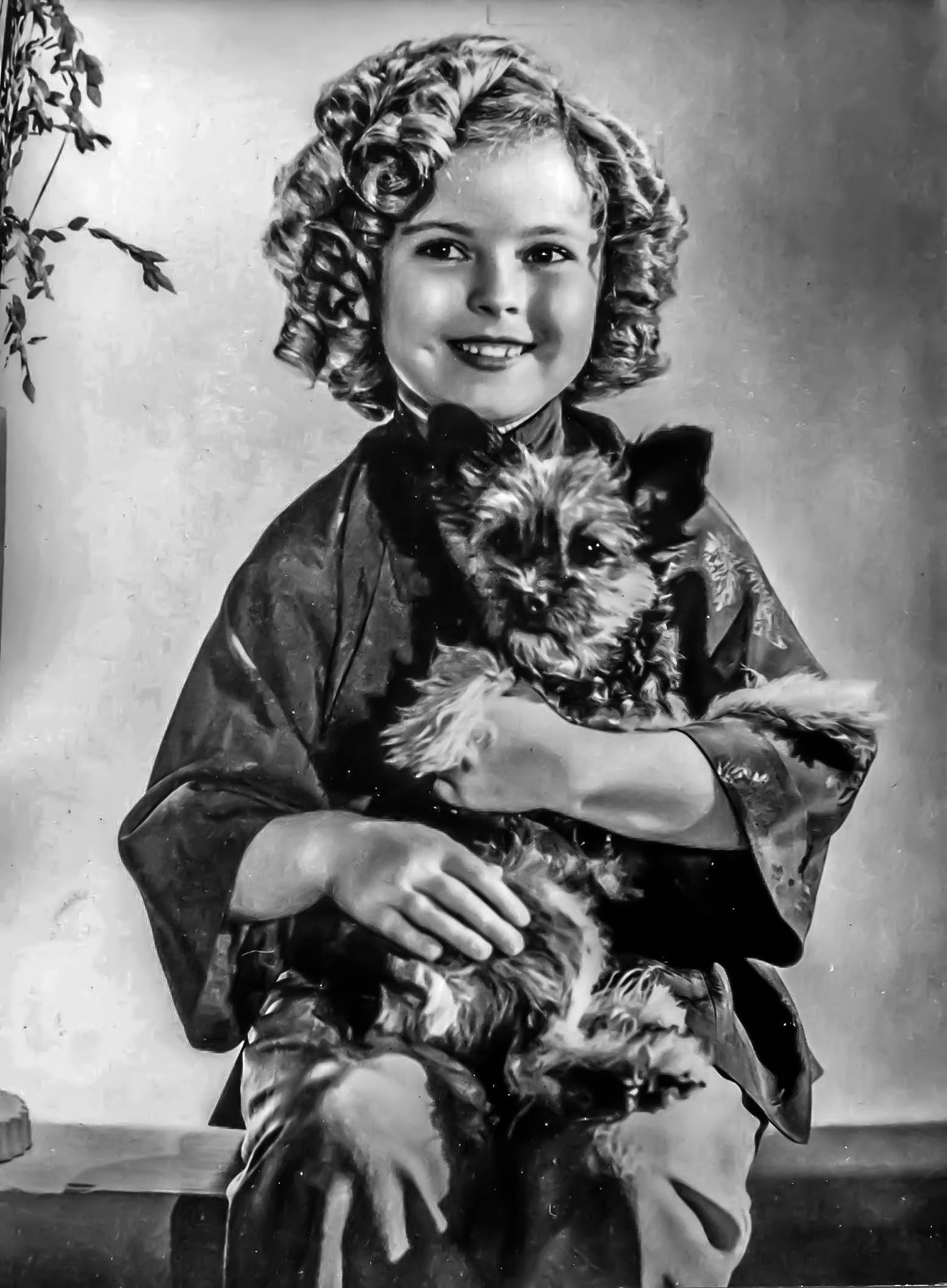 shirley temple, female, beautiful woman, looking at camera, front view, one person, domestic animals, leisure activity, actress, adult, lifestyles, young women, Phone HD Wallpaper