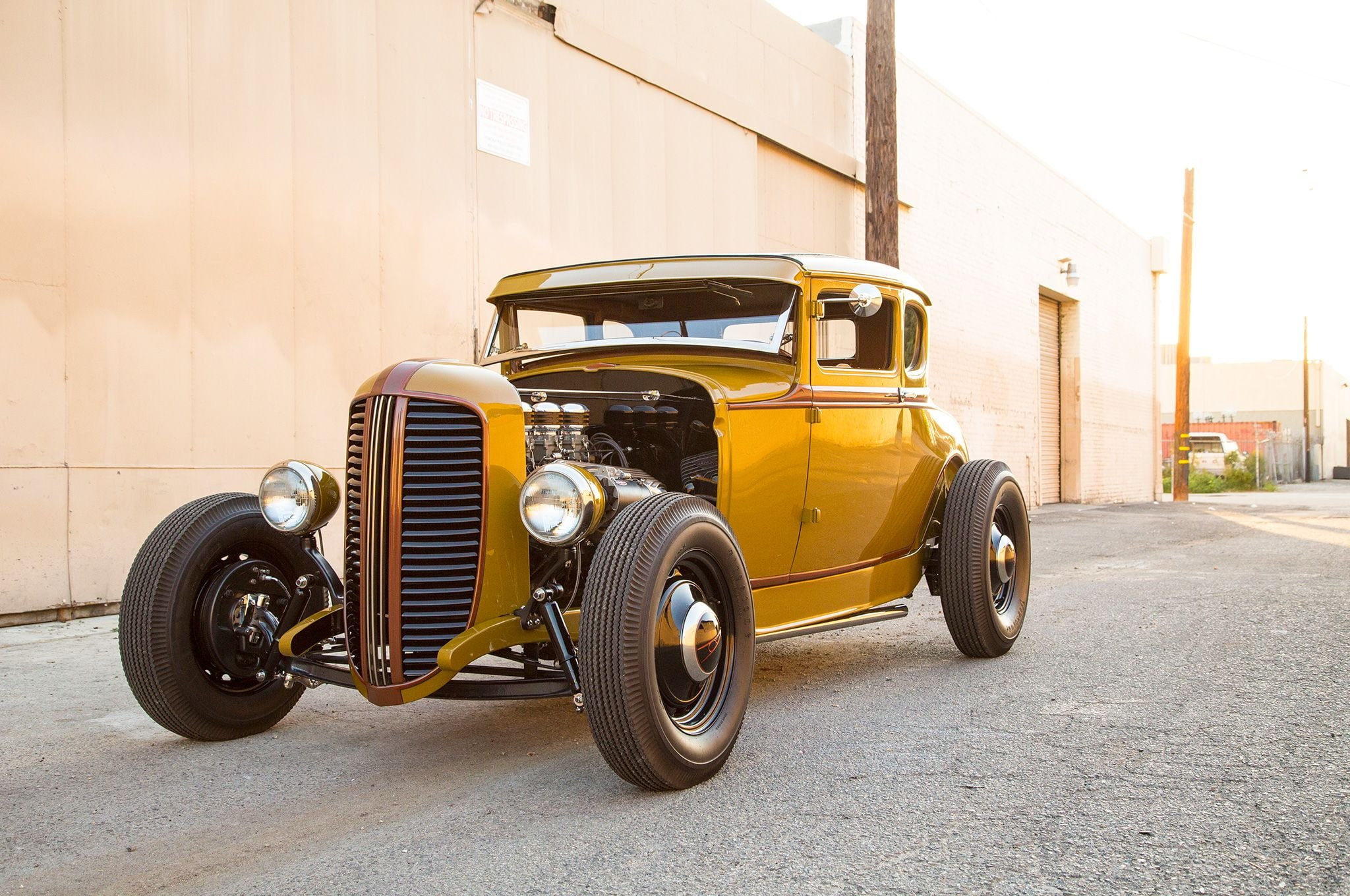 cars, rod, 1080P, 1931, coupe, hot, five-window, ford, HD Wallpaper