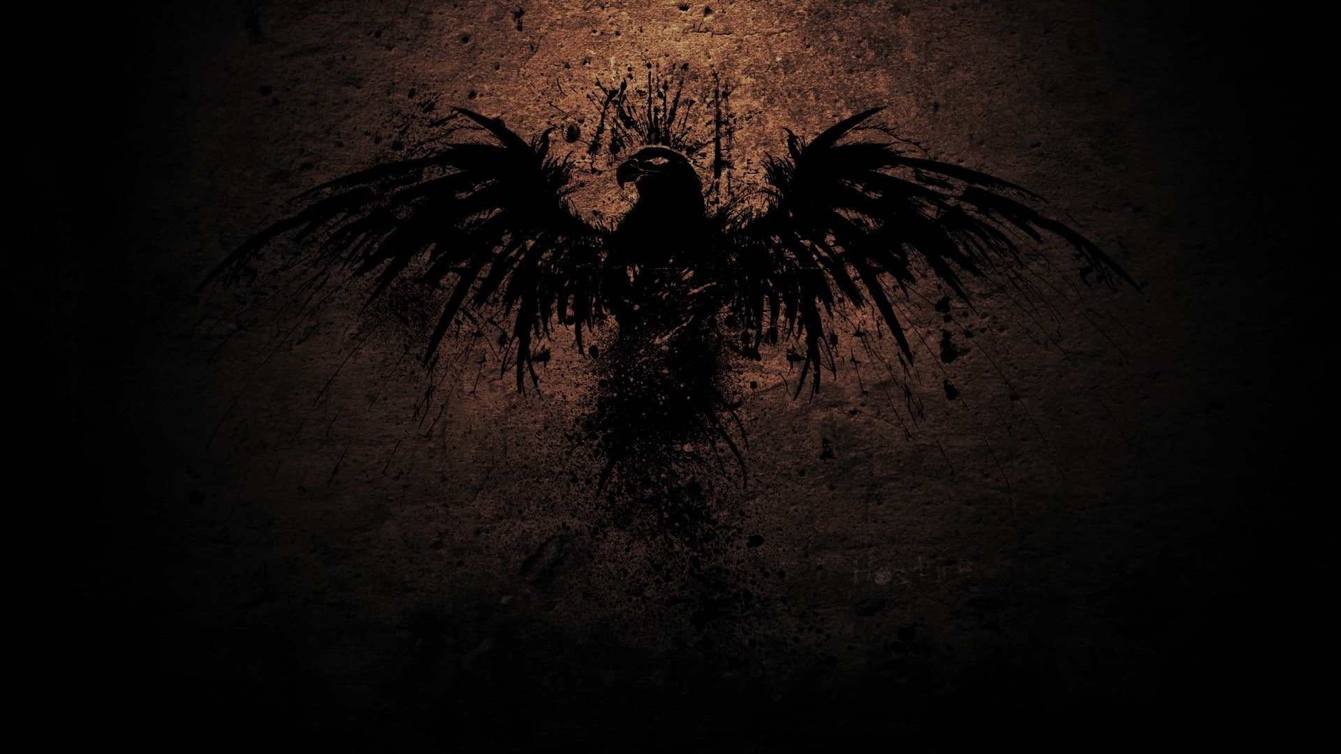 dark, abstract, dirty, bald, art and craft, black Color, people, figure, spooky, silhouette, nature, plant, mystery, Bird, creativity, indoors, horror, HD Wallpaper