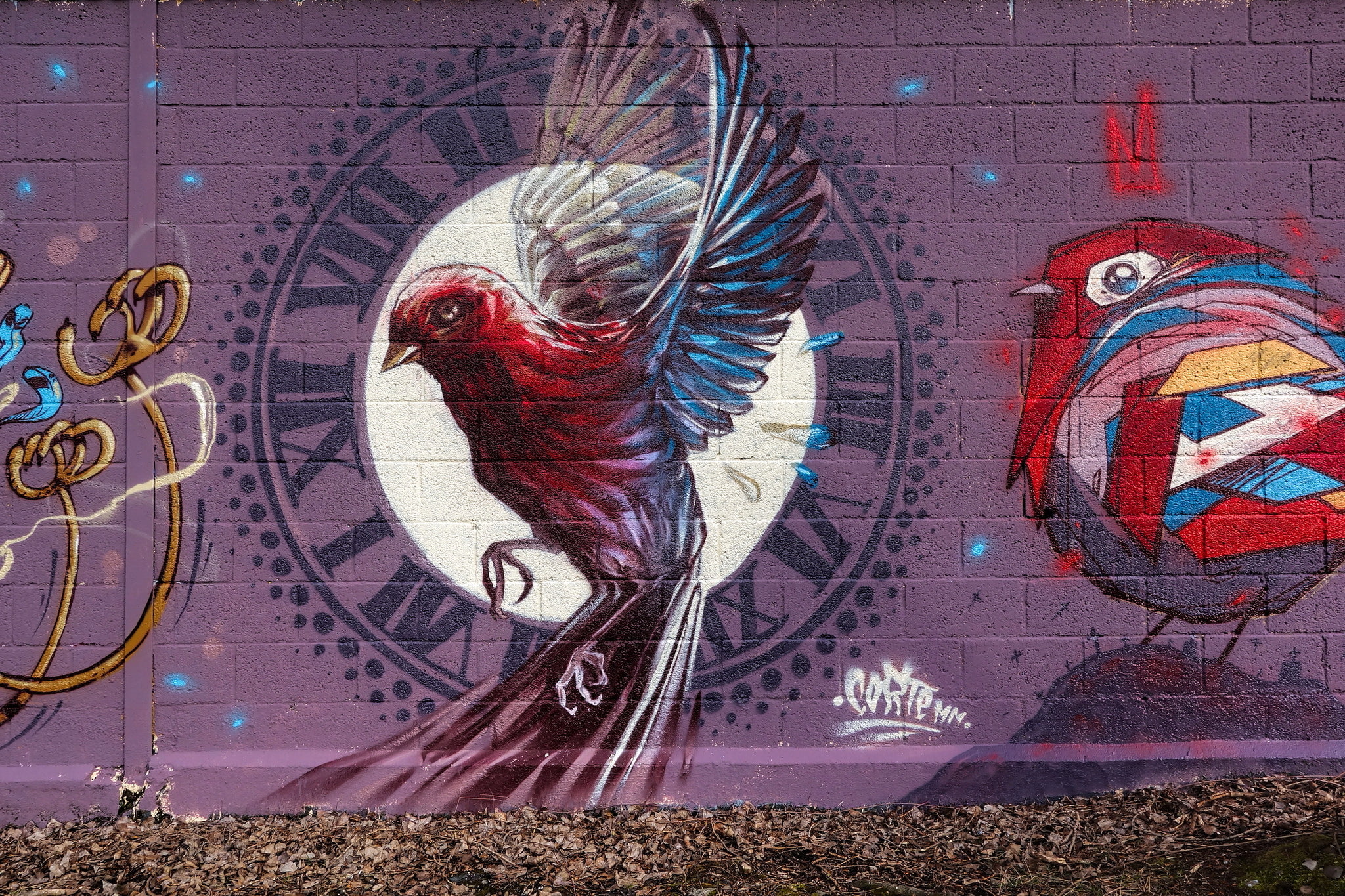 grafiti, street, the fence, 1080P, HD Wallpaper