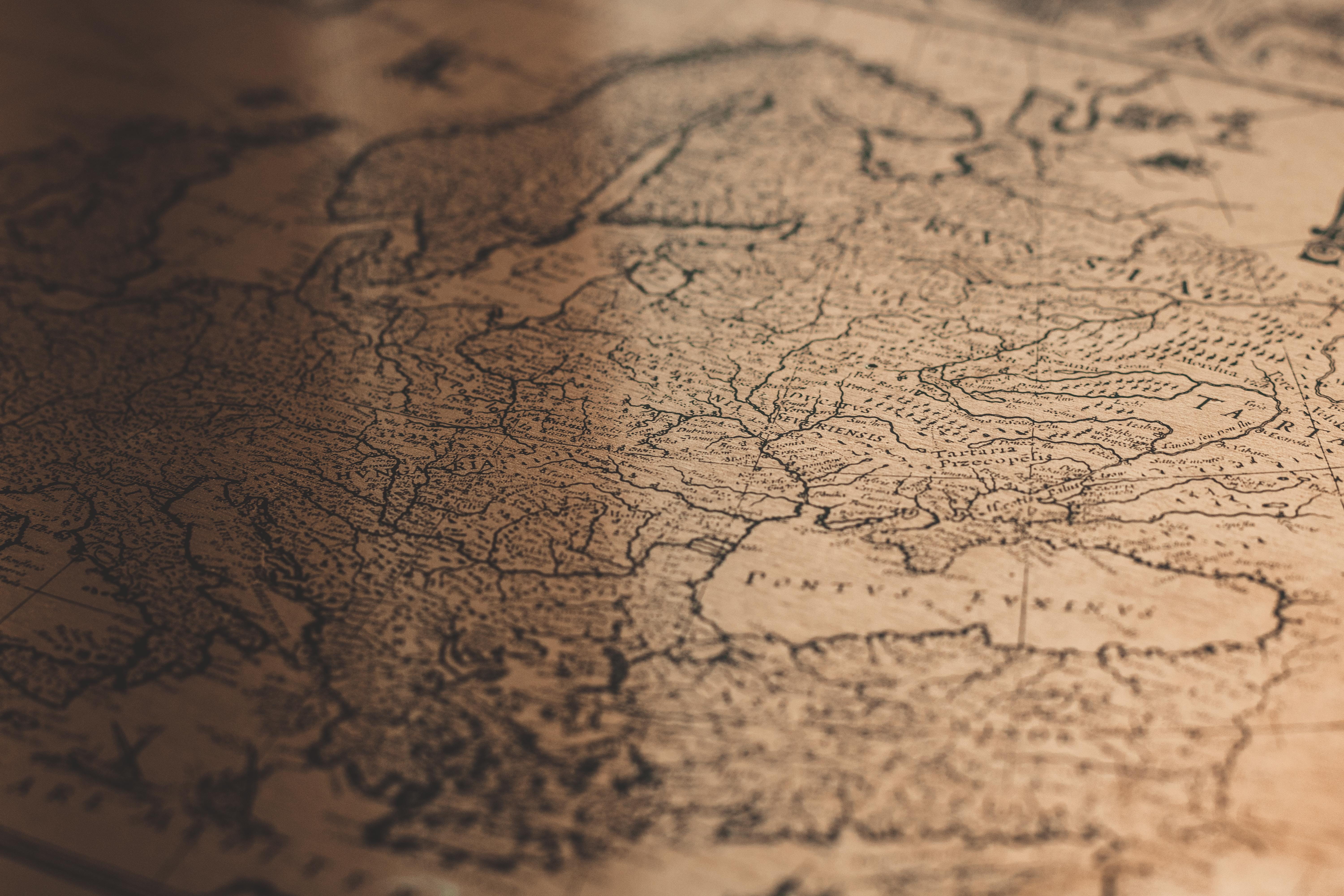 world, mop, topography, antique, transportation, direction, the past, 5K, textured, paper, history, close-up, world map, globe - man made object, travel destinations, HD Wallpaper
