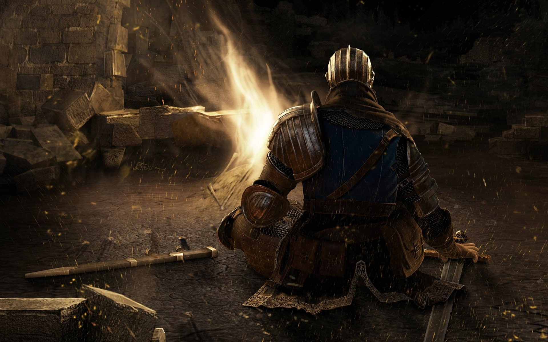 battle, 1dsouls, fantasy, stealth, exploration, action, prepare, die, artwork, 1080P, warrior, souls, fighting, dark, technical, HD Wallpaper