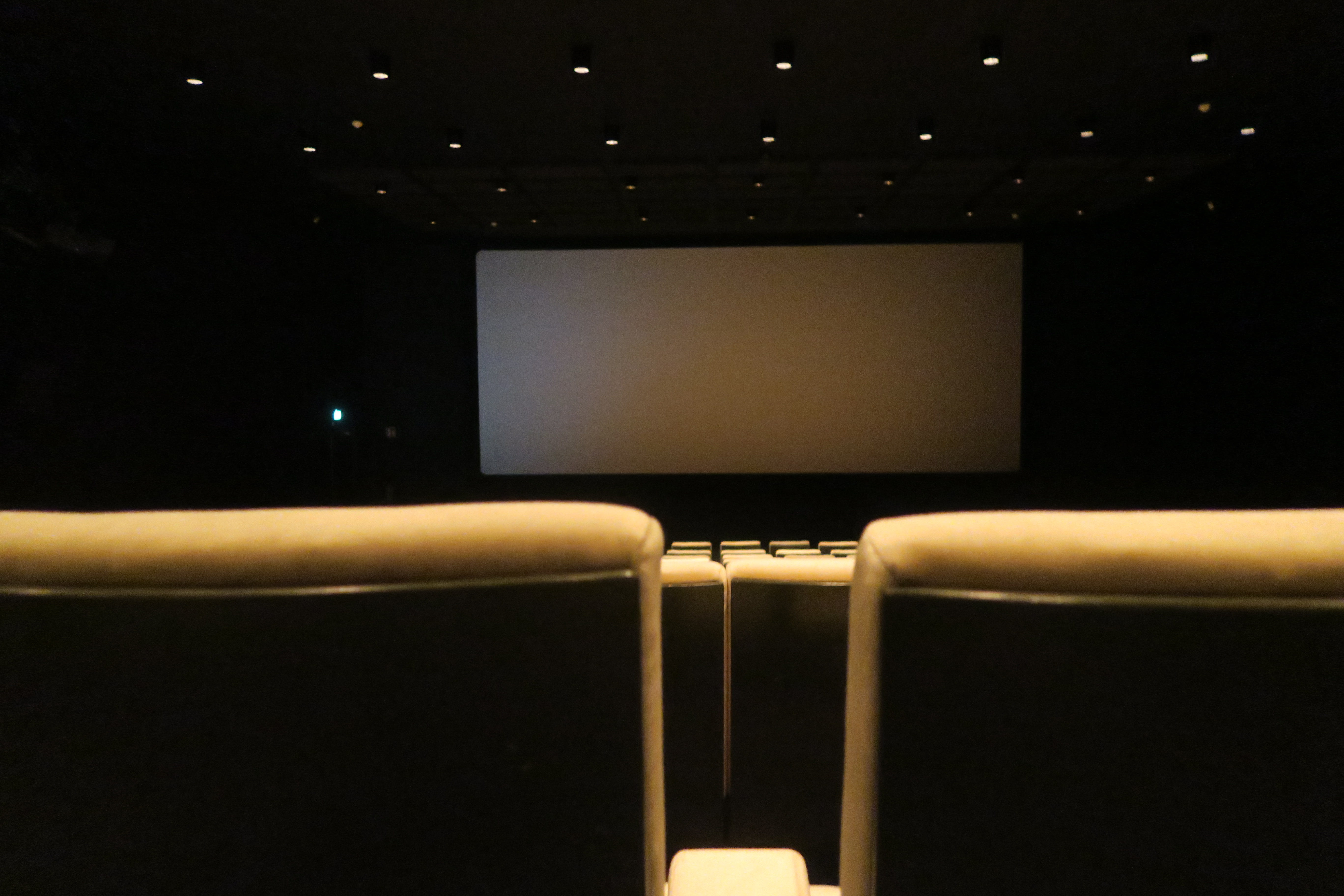 5K, spotlight, indoors, cinema, film industry, absence, film, screen, stage - performance space, bio, copy space, interior, movie, nightlife, lighting equipment, HD Wallpaper