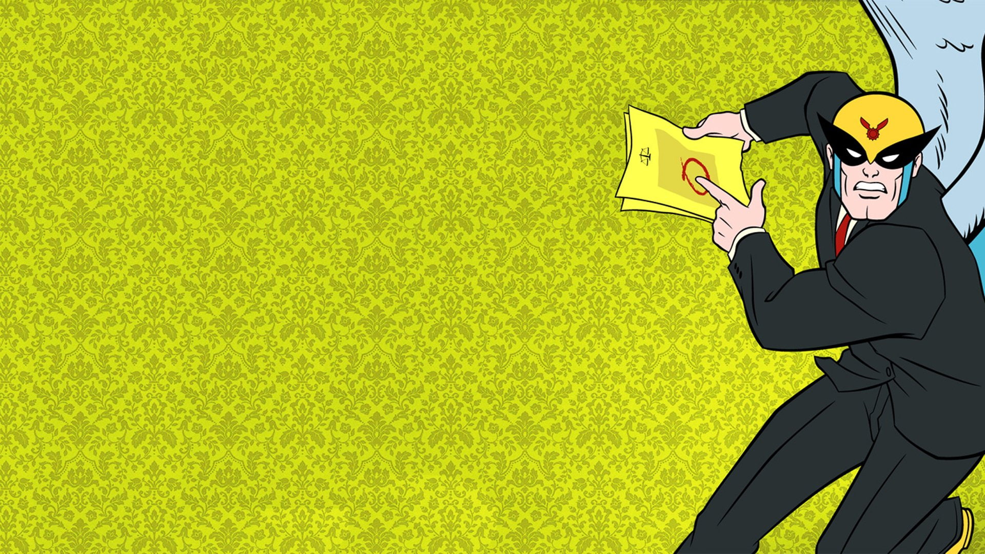 harvey, cartoon, superhero, 1080P, comedy, family, birdman, HD Wallpaper