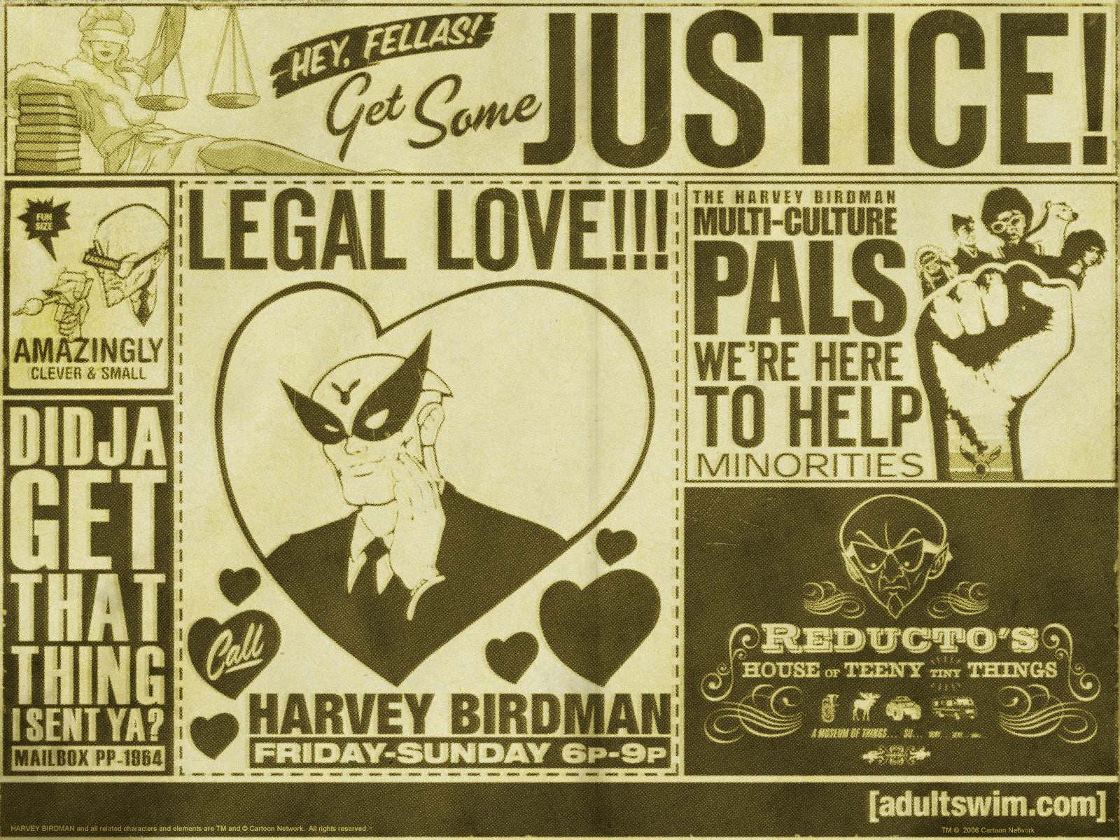 cartoon, law, harvey, birdman, 720P, attorney, HD Wallpaper