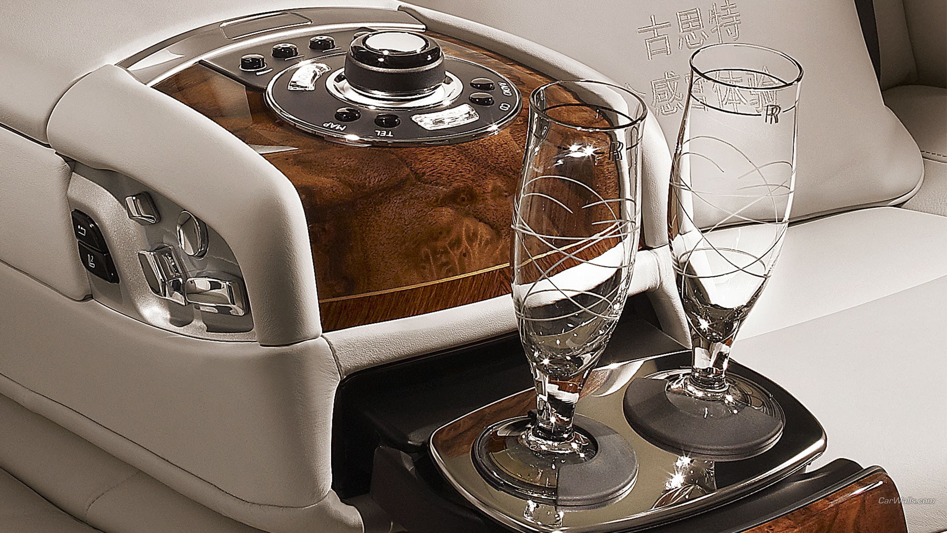 communication, still life, glass, home interior, retro styled, 1080P, close-up, high angle view, drinking glass, Rolls-Royce Ghost, nostalgia, no people, HD Wallpaper