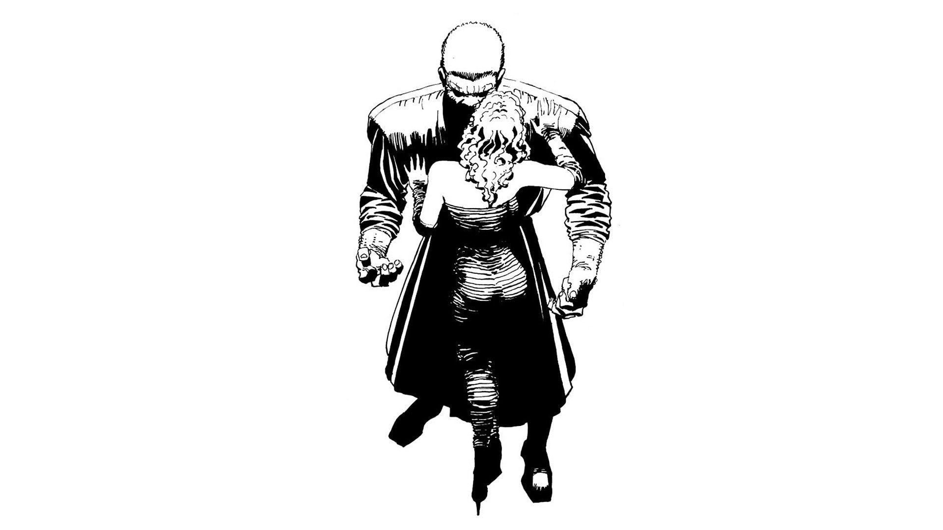 marv, comics, city, sin, 1080P, HD Wallpaper
