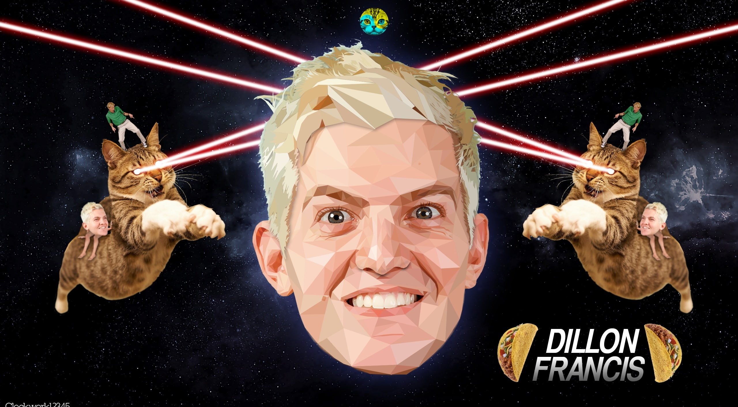 portrait, front view, human representation, headshot, dillon francis, triangulation, celebration, dillon, idgafos, art and craft, communication, one person, HD Wallpaper