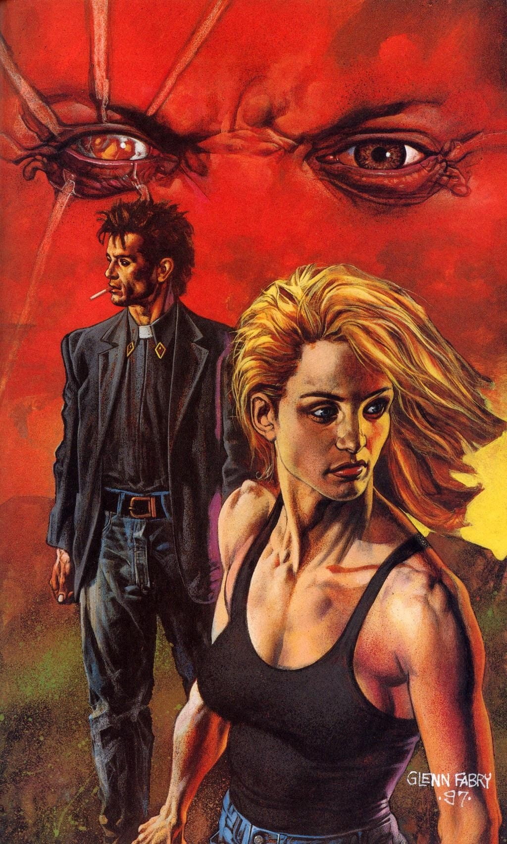 Glenn Fabry, Garth Ennis, Preacher, Steve Dillon, 720P, Phone HD Wallpaper