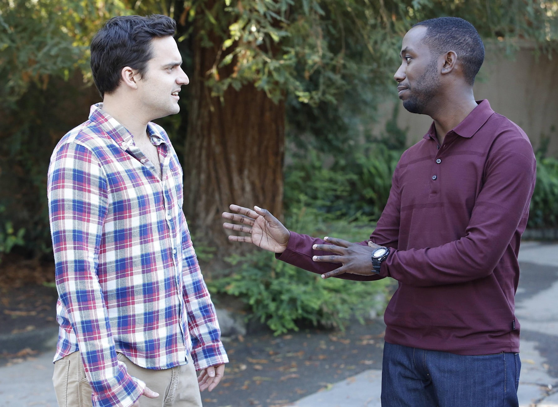 Nick Miller, Jake Johnson, TV Show, New Girl, Winston Bishop, 720P, Lamorne Morris, HD Wallpaper