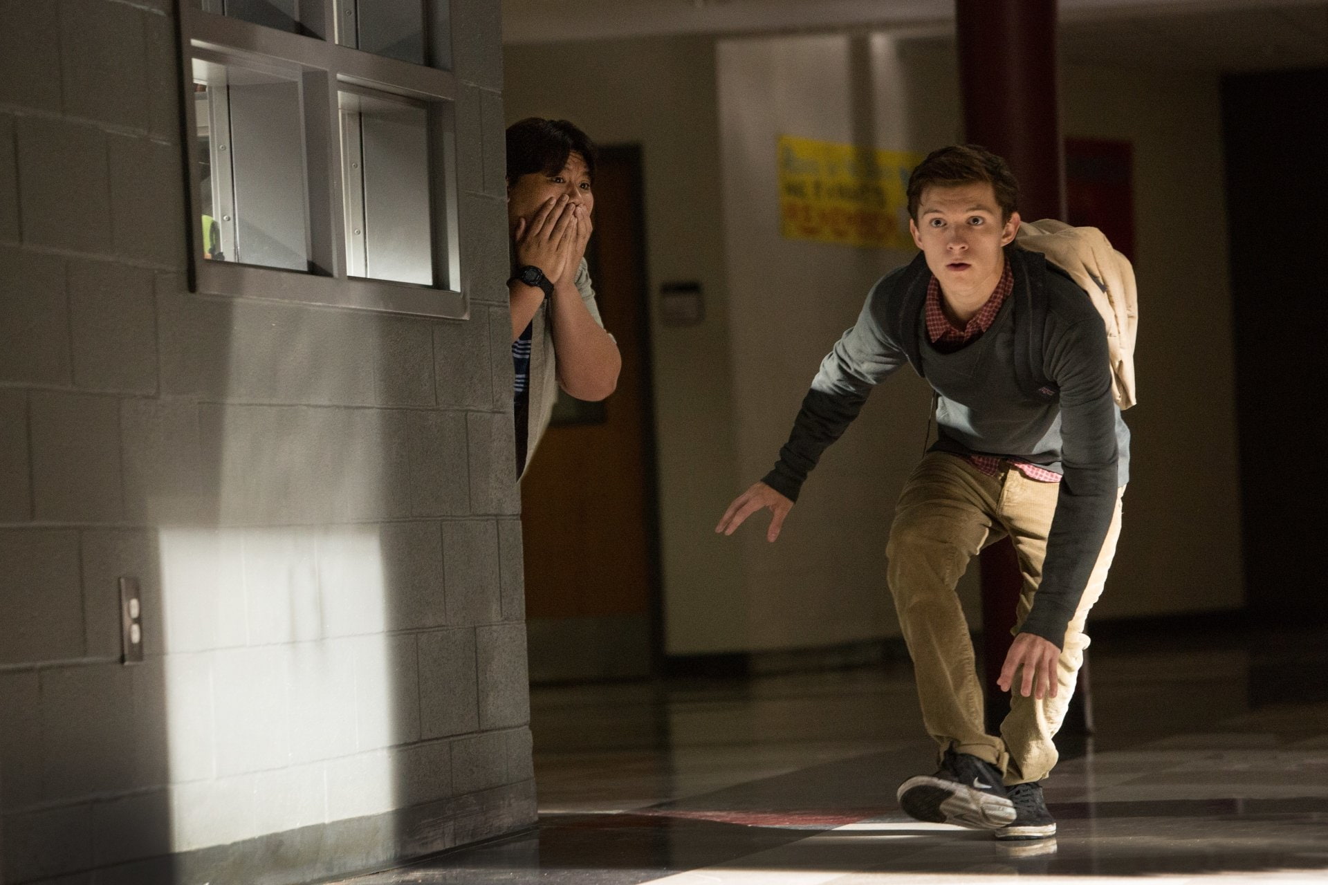 Tom Holland, Spider-Man: Homecoming, Jacob Batalon, Peter Parker, 1080P, Spider-Man, HD Wallpaper