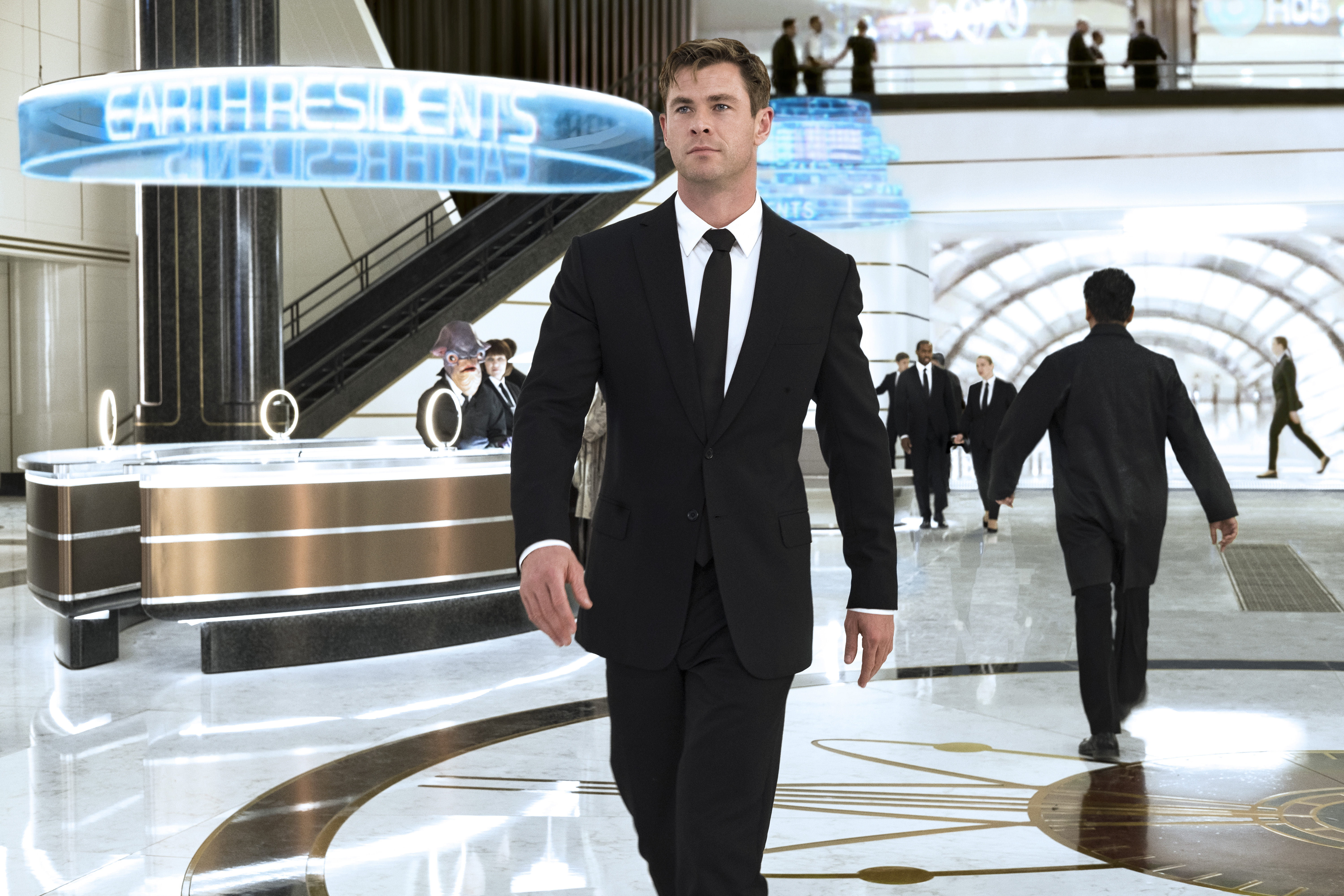 5K, Men in Black: International, Movie, Chris Hemsworth, HD Wallpaper