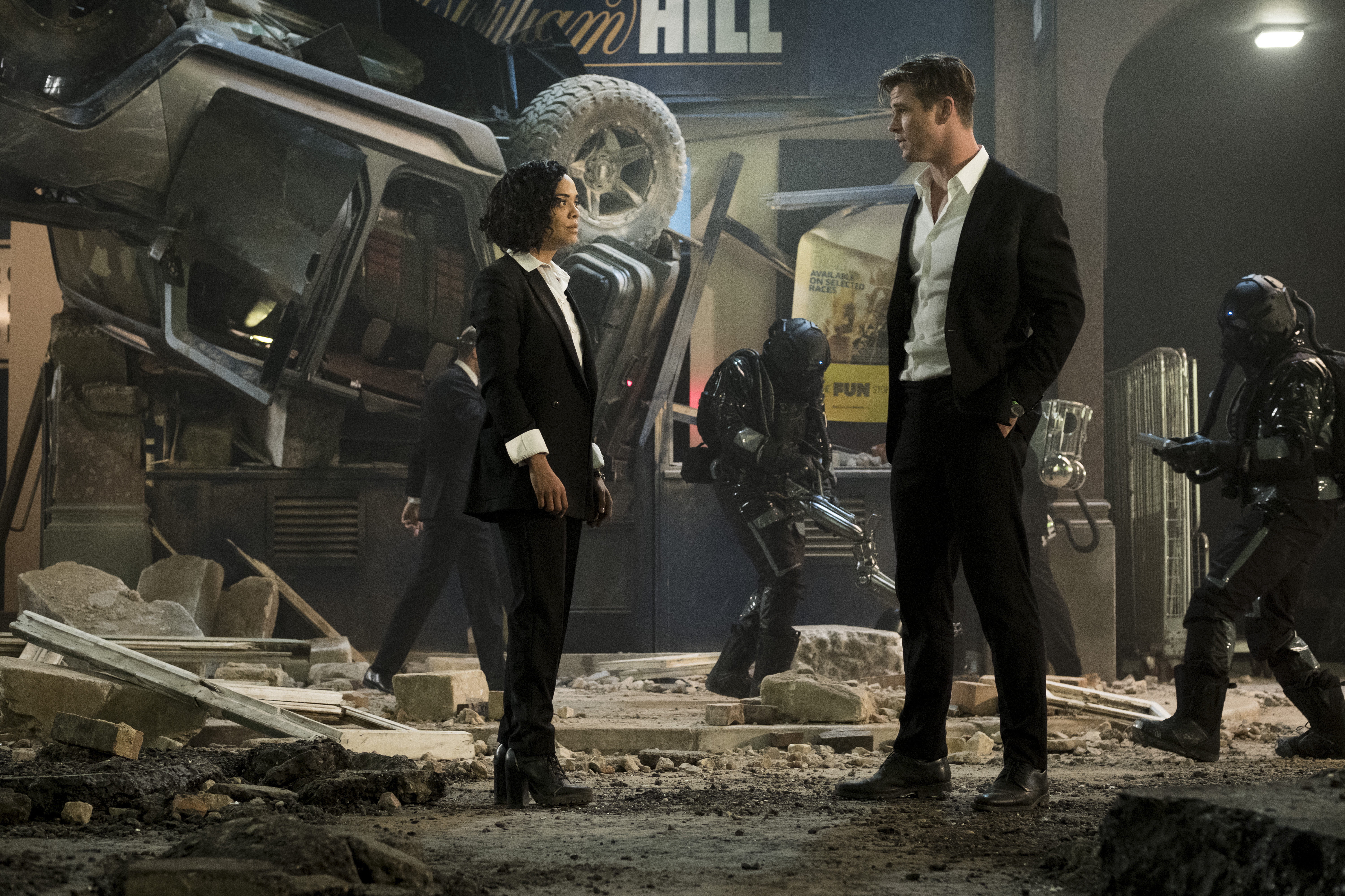5K, Movie, Men in Black: International, Tessa Thompson, Chris Hemsworth, HD Wallpaper