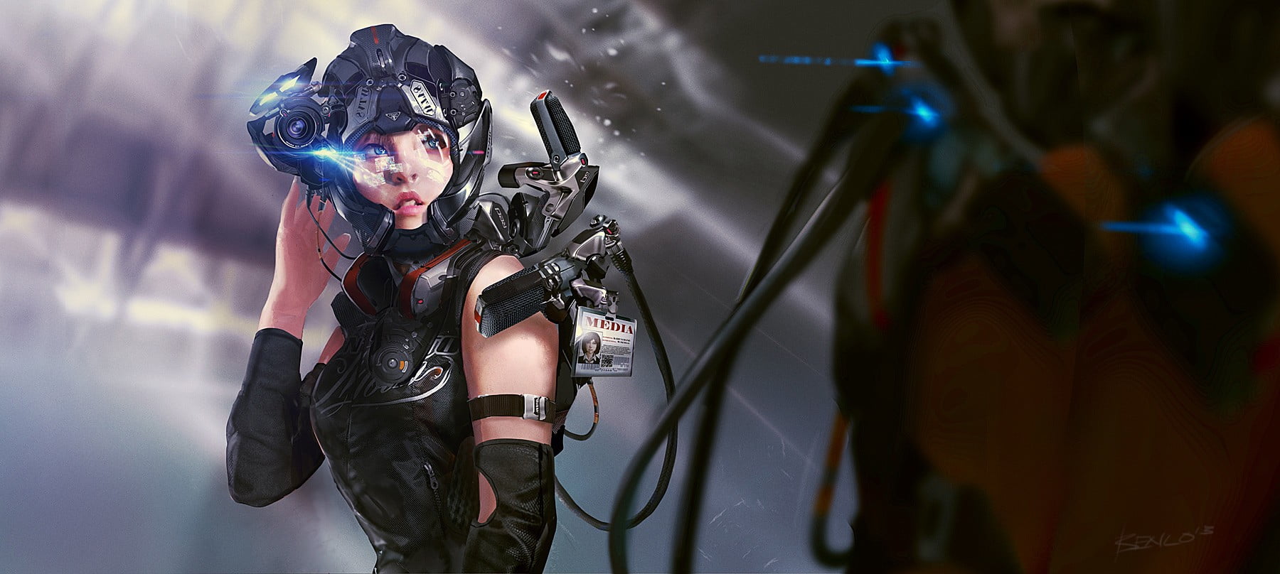 arts culture and entertainment, sports helmet, headwear, adult, gun, activity, weapon, helmet, sports equipment, women, clothing, protection, three quarter length, HD Wallpaper