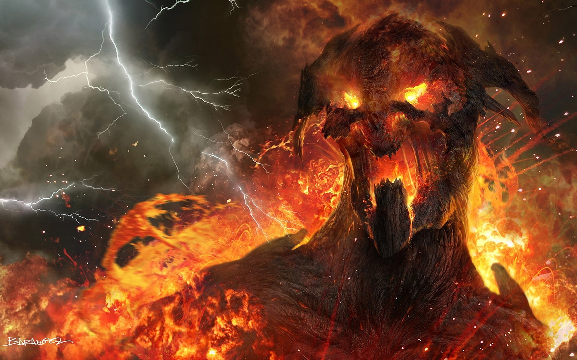 2012, 1080P, hd, Titans, Wrath, HD Wallpaper