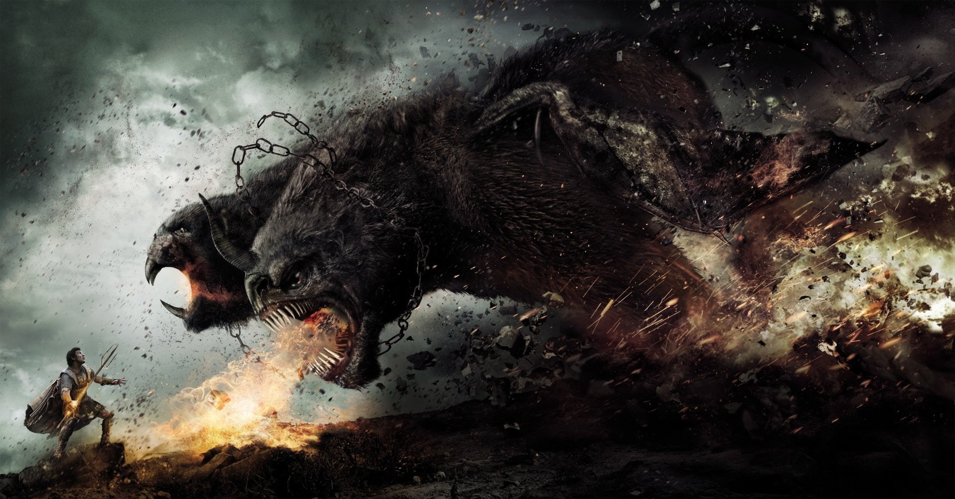 Monster, Creature, 1080P, Sam Worthington, Movie, War, Wrath Of The Titans, Fantasy, Battle, HD Wallpaper
