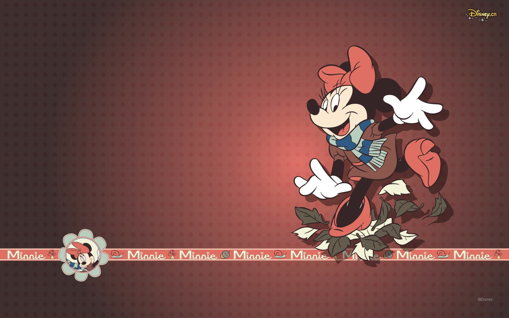 720P, Minnie Mouse, Disney, HD Wallpaper