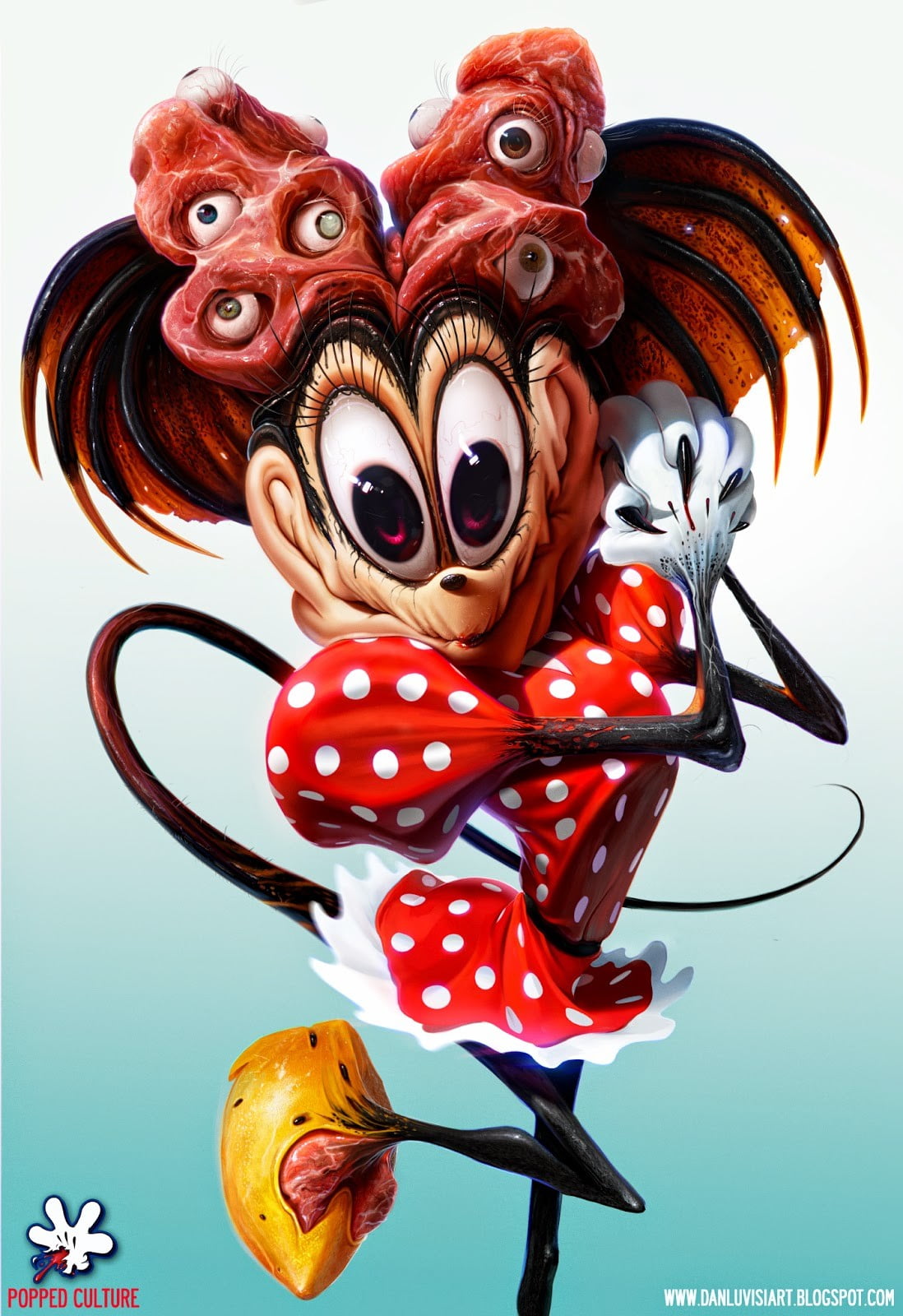 domestic animals, horror, minnie, love, representation, emotion, primate, happiness, mouse, illustration, event, 720P, single object, mammal, celebration, Phone HD Wallpaper