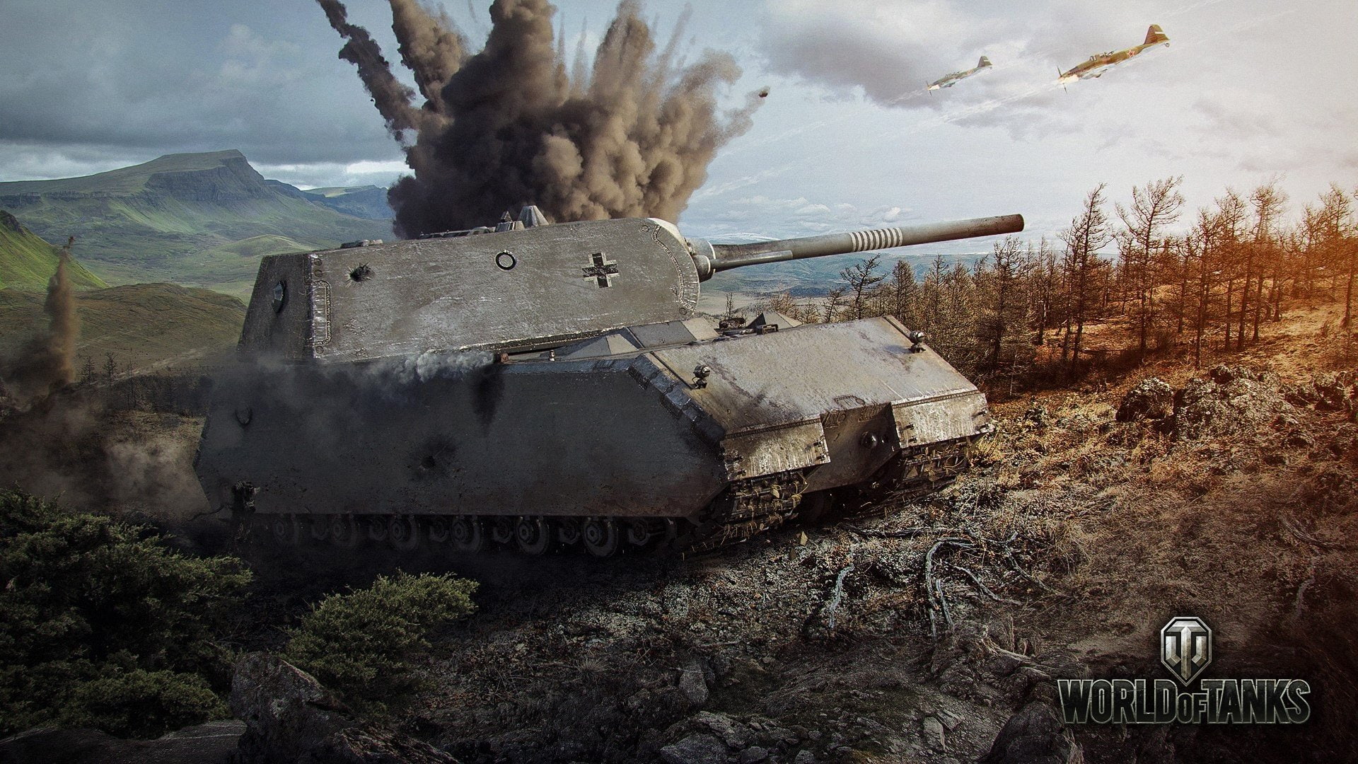 World Of Tanks, 1080P, Maus, HD Wallpaper