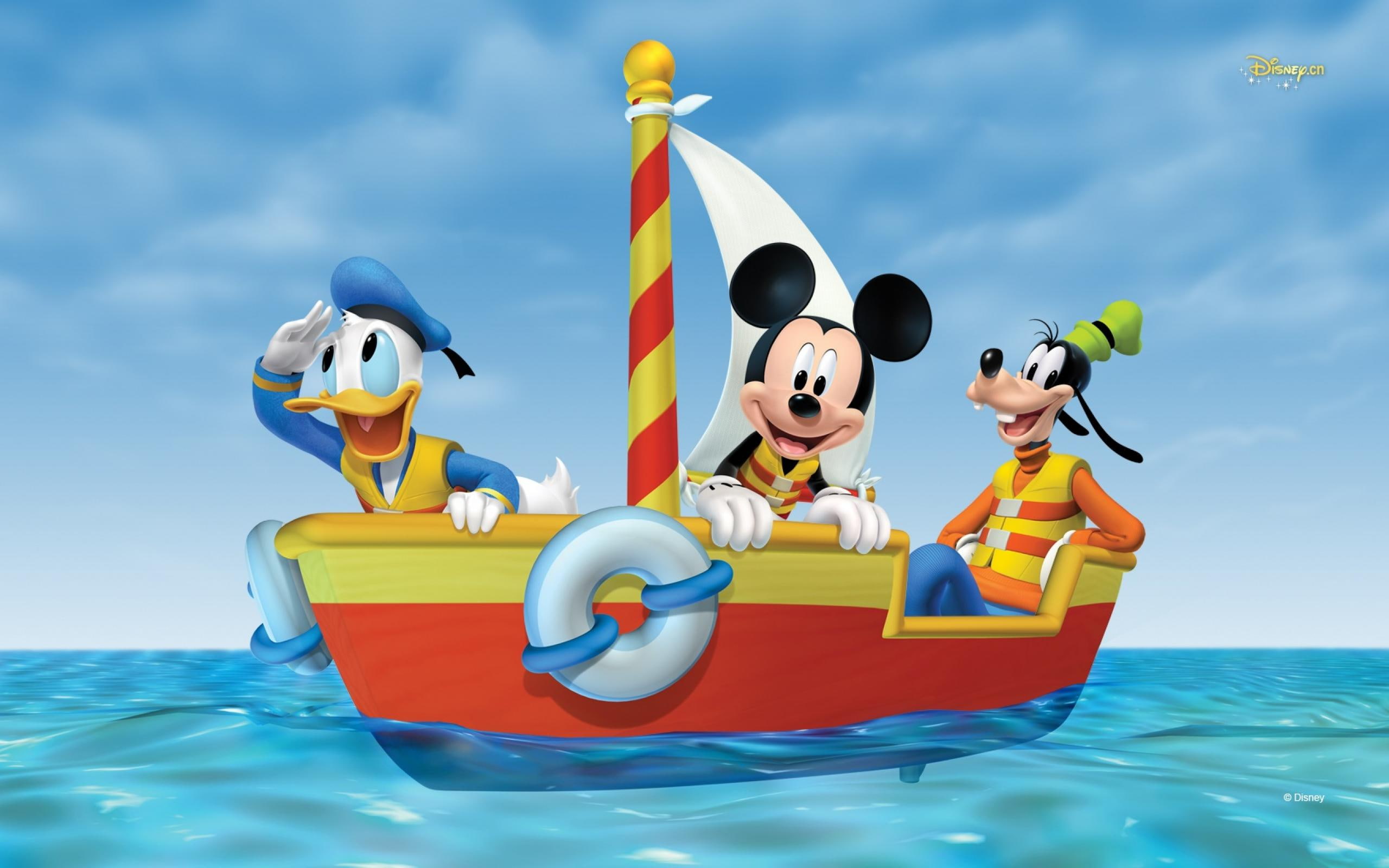 sea, adventure, mickey, hd, desktop, 2K, maus, HD Wallpaper