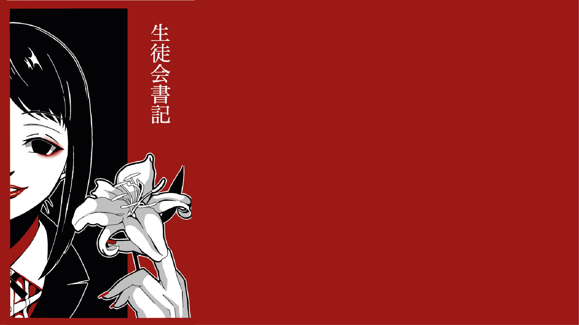 1080P, anime, Kakegurui, HD Wallpaper