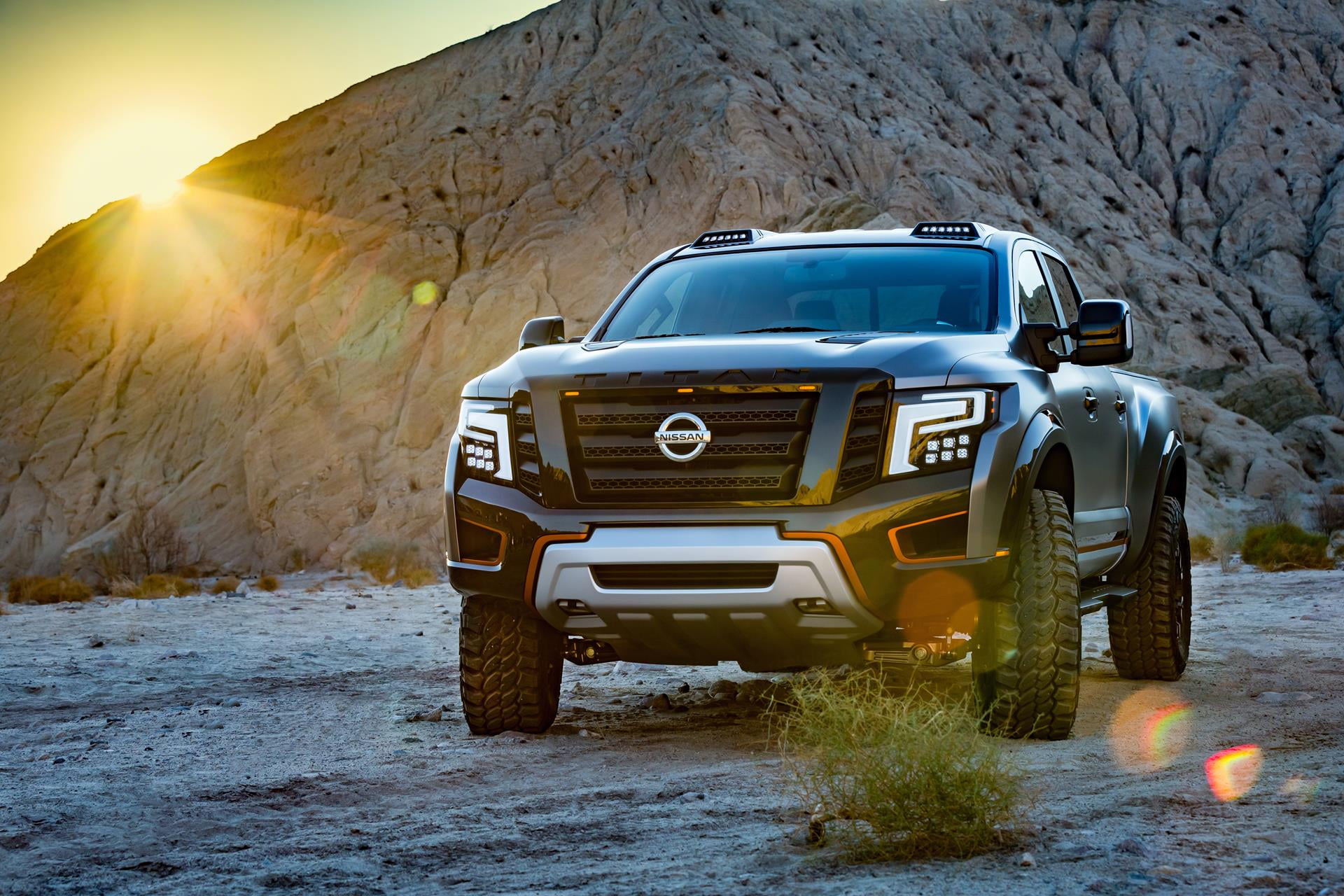 concept, nissan, warrior, xd, car, titan, 1080P, pickup, HD Wallpaper