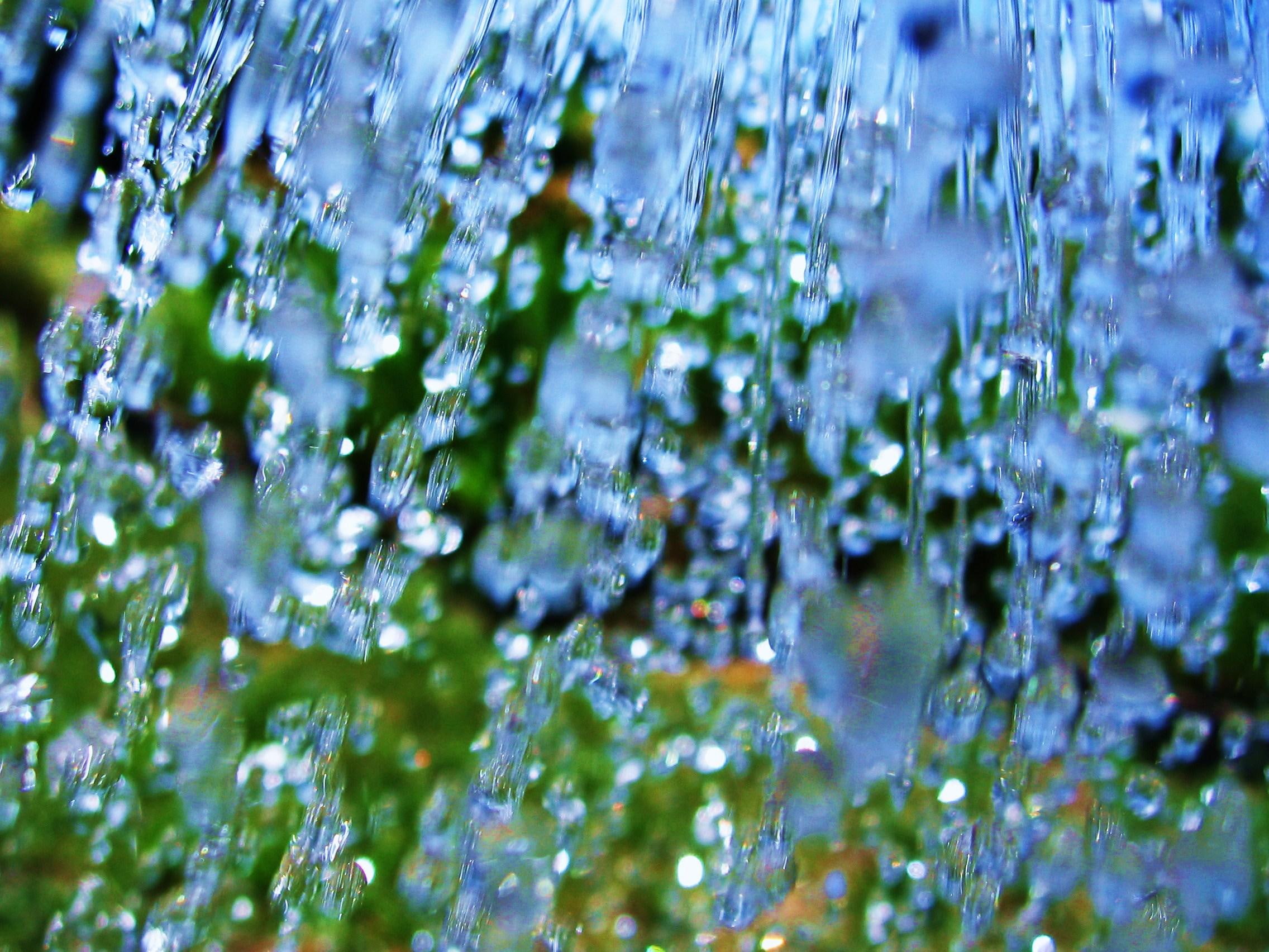 1080P, think, abstract, blue, water, 3d and abstract, xd, HD Wallpaper