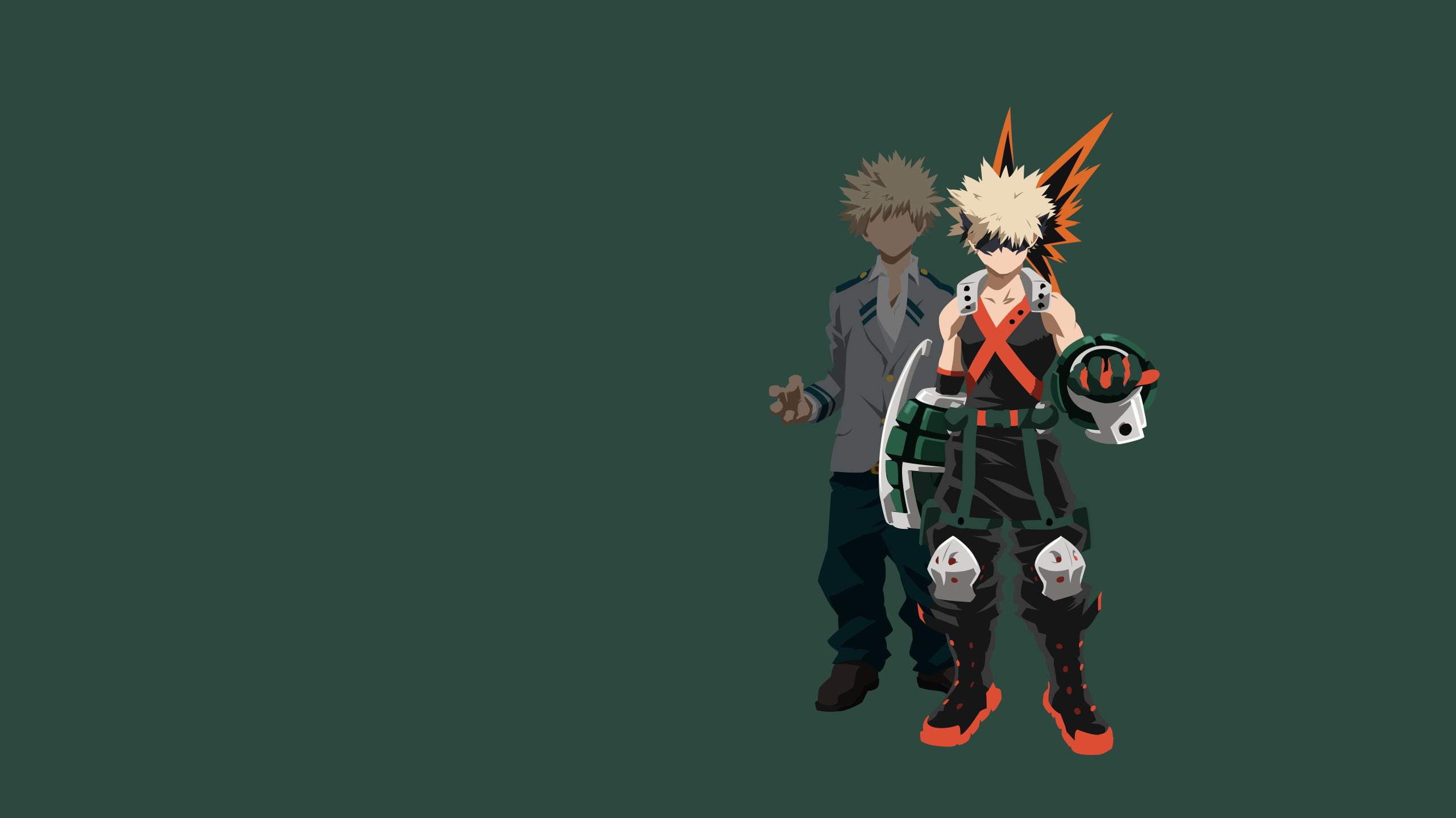 Katsuki Bakugou, 2K, My Hero Academia, Anime, HD Wallpaper