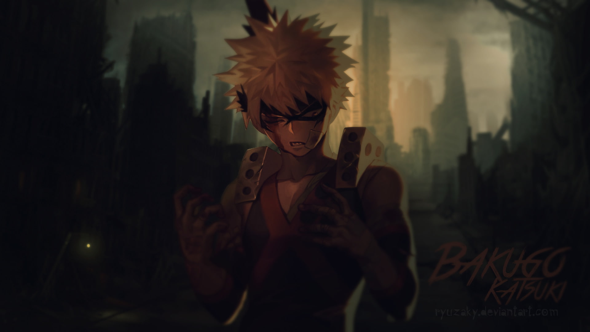 My Hero Academia, 1080P, Anime, Katsuki Bakugou, HD Wallpaper