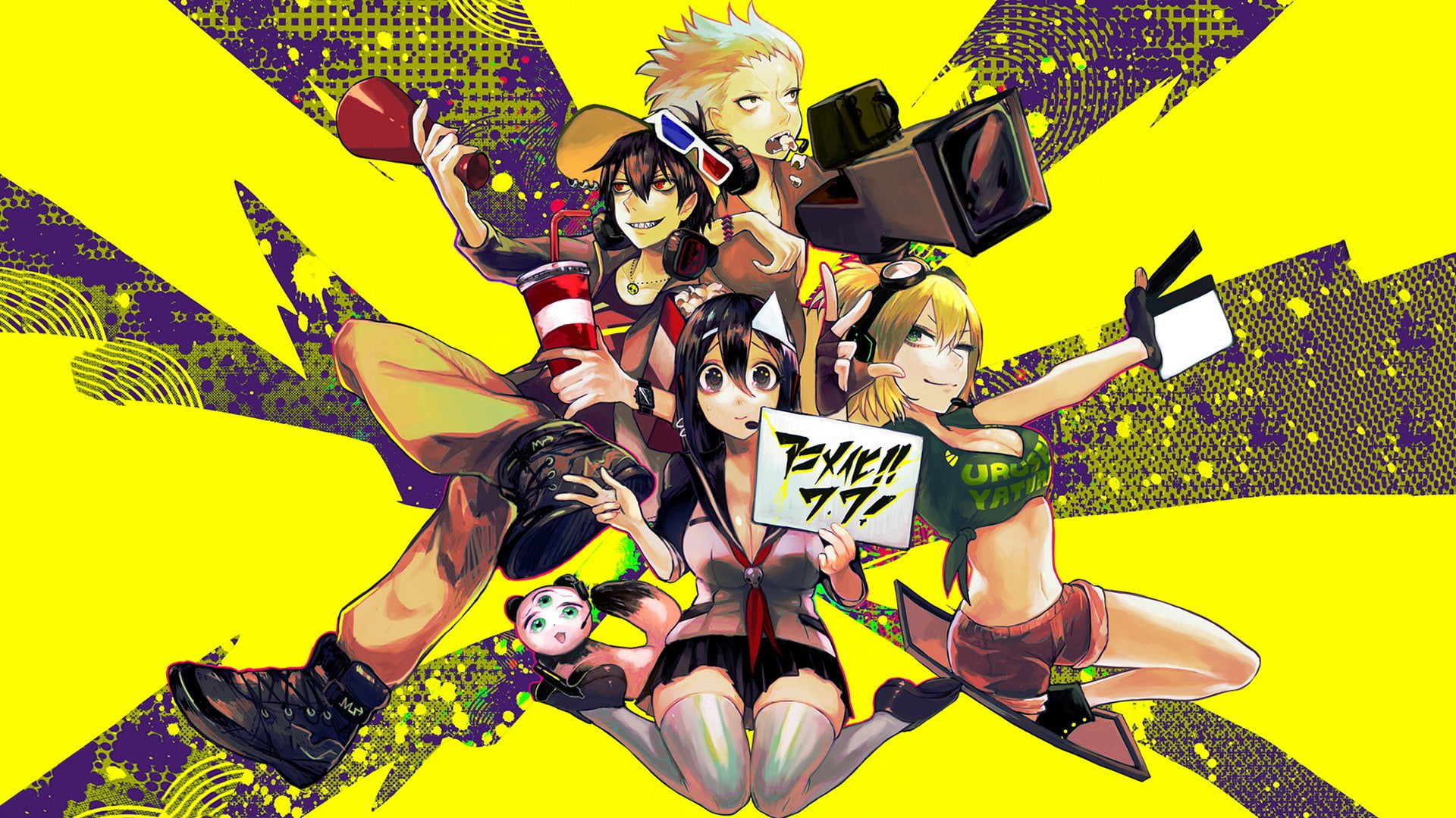 blood lad, 1080P, HD Wallpaper