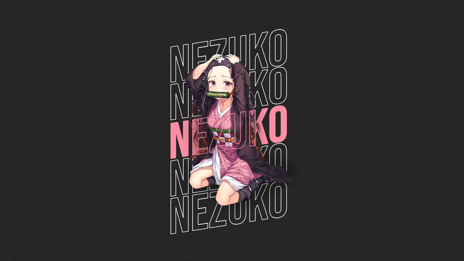 720P, Kimetsu no Yaiba, Kamado Nezuko, HD Wallpaper
