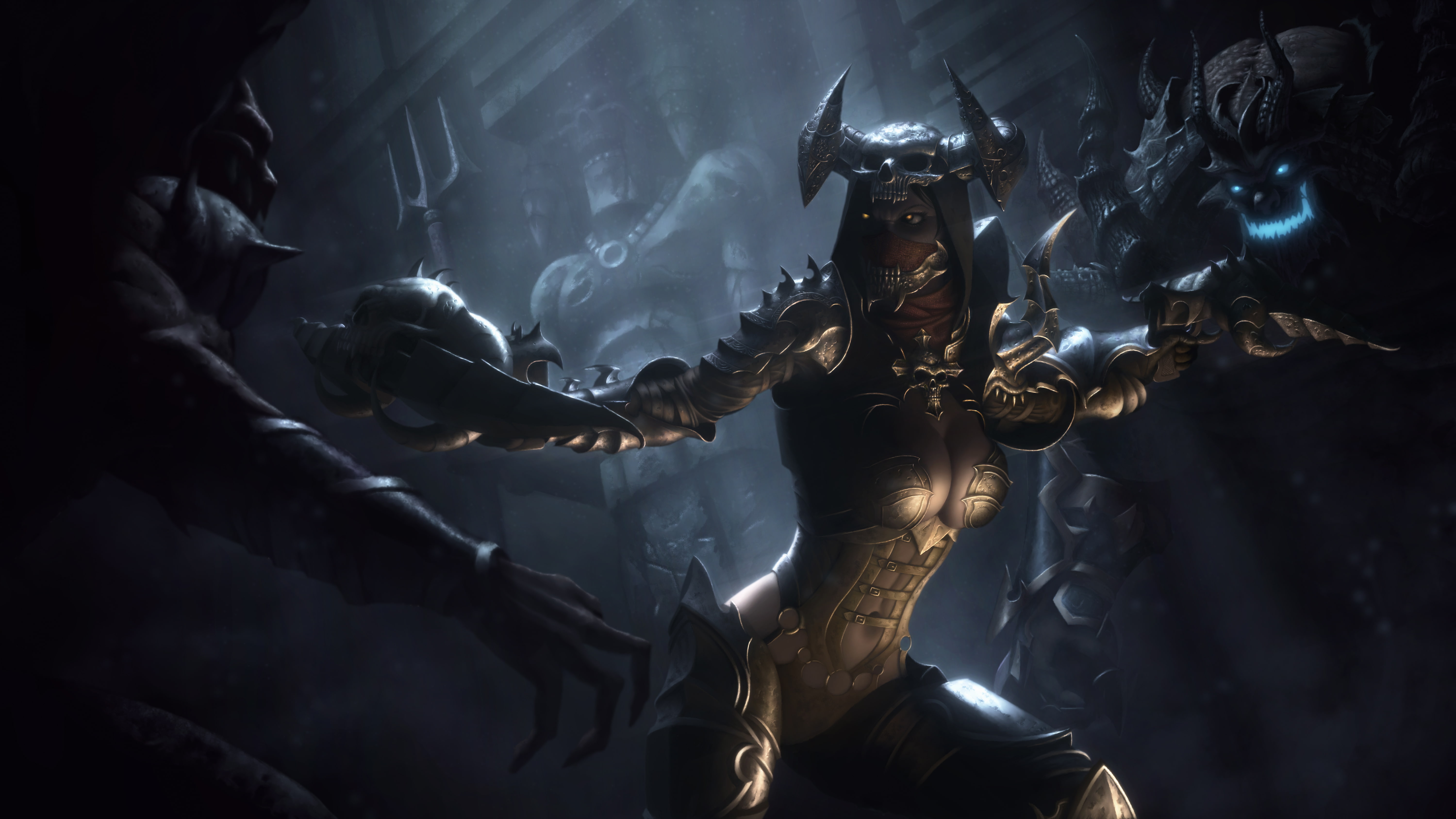 Diablo III, 5K, Demon Hunter, HD Wallpaper