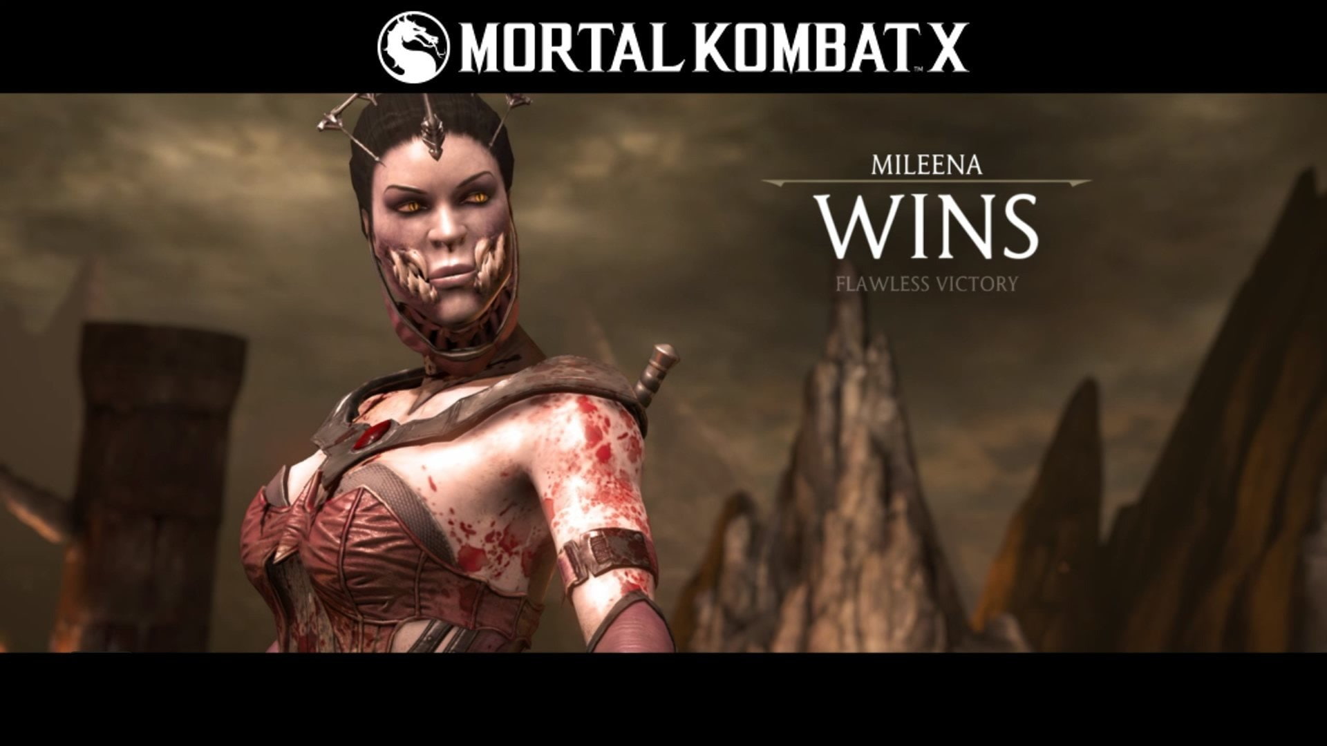 Mortal Kombat X, 1080P, Mileena, vampires, blood, Mileena (Mortal Kombat), HD Wallpaper