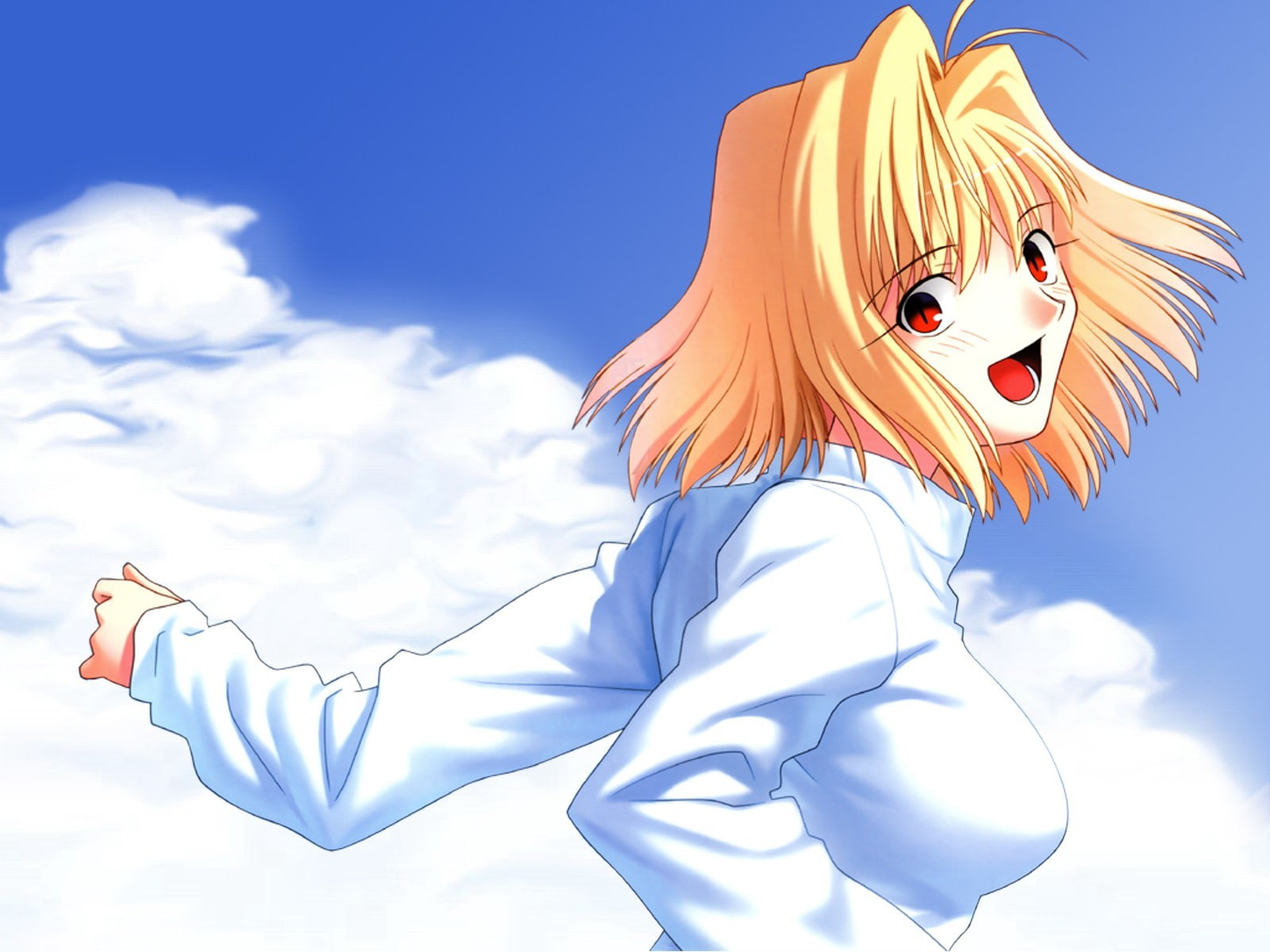 Anime Girls, Lunar Legend Tsukihime, 720P, Arcueid Brunestud, HD Wallpaper
