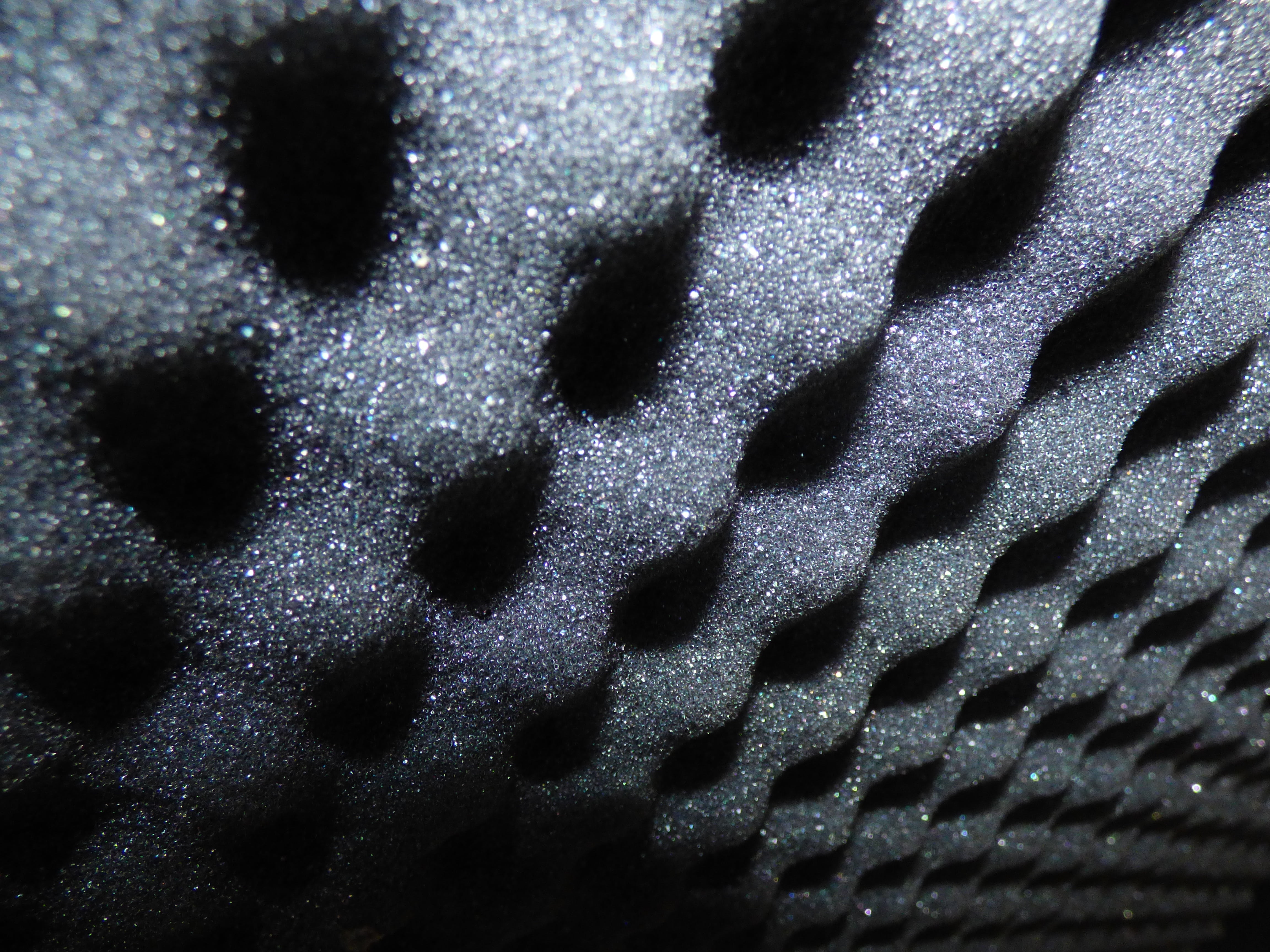 no people, extreme close-up, cold temperature, nap, pattern, design, absorber, 4K, sound wave, abstract backgrounds, studio shot, winter, shape, acoustics, HD Wallpaper