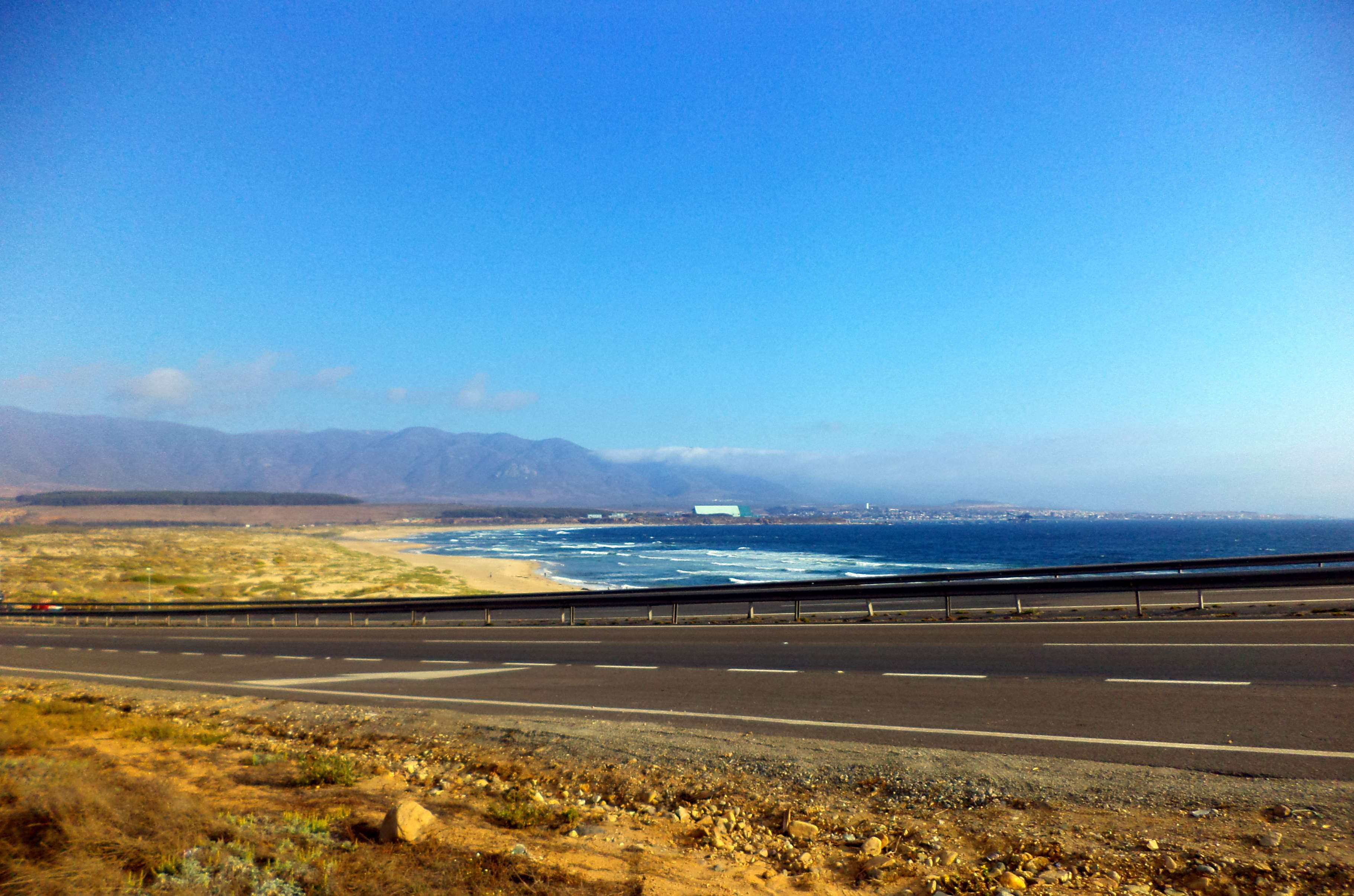 copy space, vacaciones, day, coquimbo, no people, nature, landscape, verano, tranquility, tranquil scene, sol, scenics - nature, road, non-urban scene, HD Wallpaper